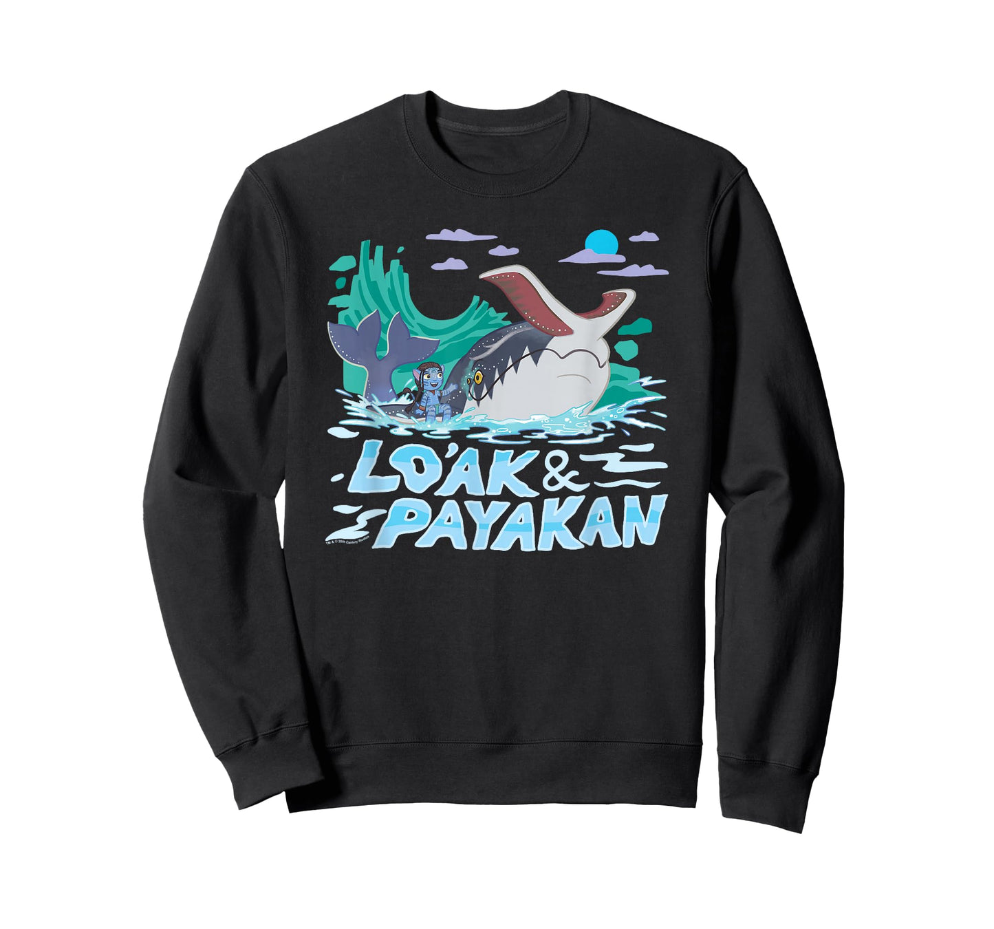 Avatar: The Way Of Water Lo'ak & Payakan Best Friends Logo T-Shirt