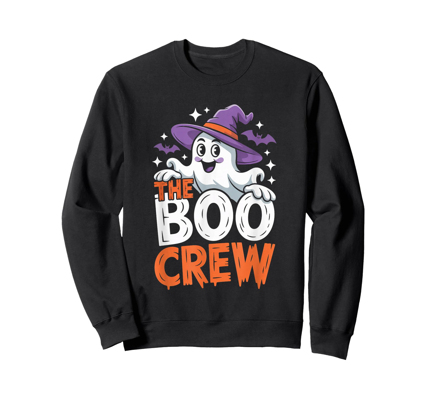 The Boo Crew Ghost Funny Spooky Group Design T-Shirt