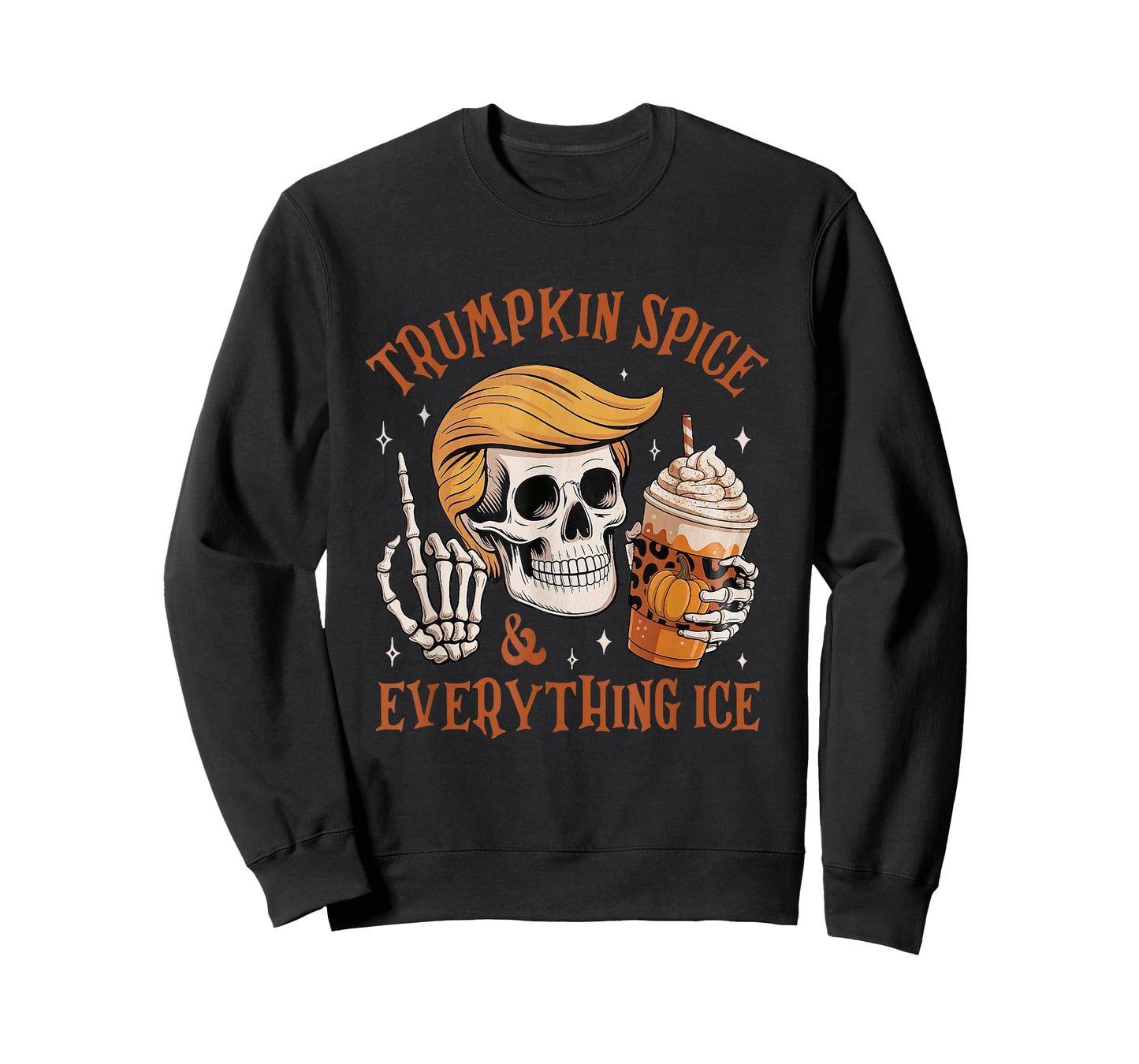 Trumpkin Spice and Everything Ice Fall Autumn Halloween T-Shirt