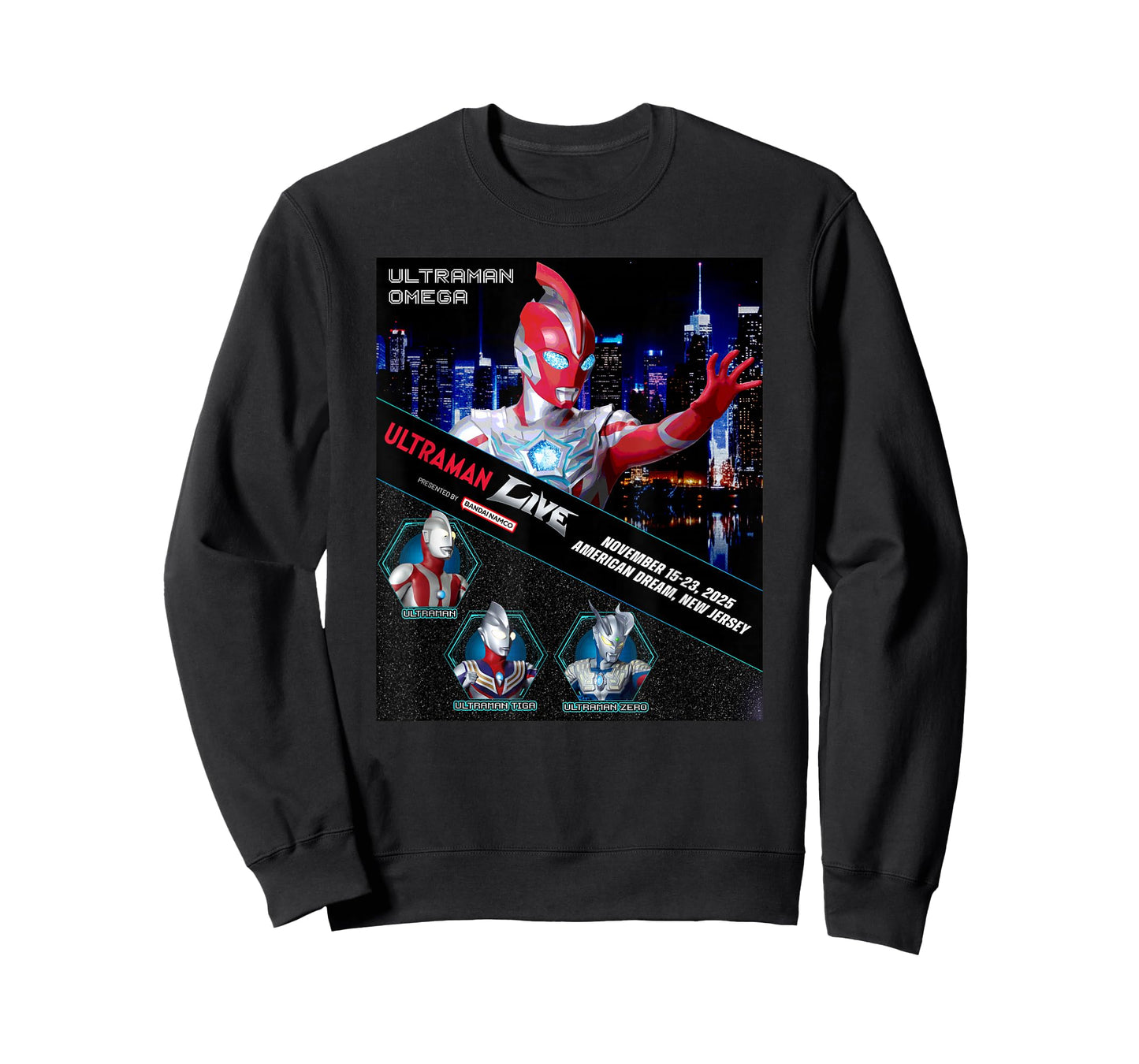 Ultraman Live 2025 T-Shirt - Ultra Heroes T-Shirt