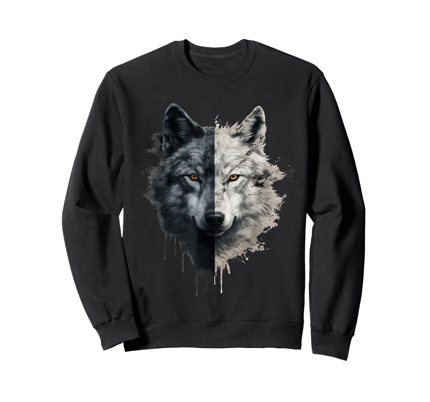 Wolf Face Graphic T-Shirt