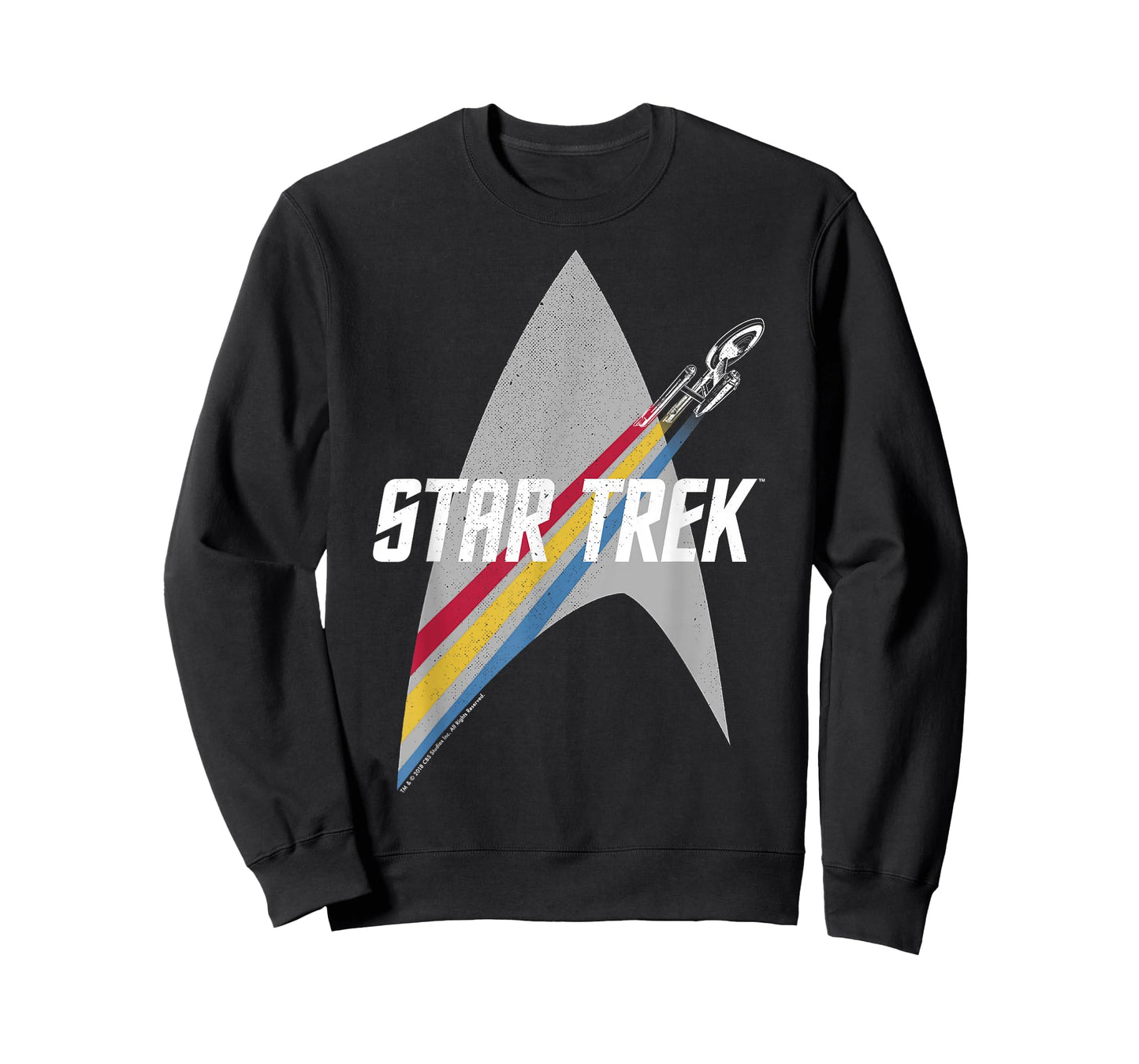 Star Trek Retro Rainbow Flight Badge T-Shirt