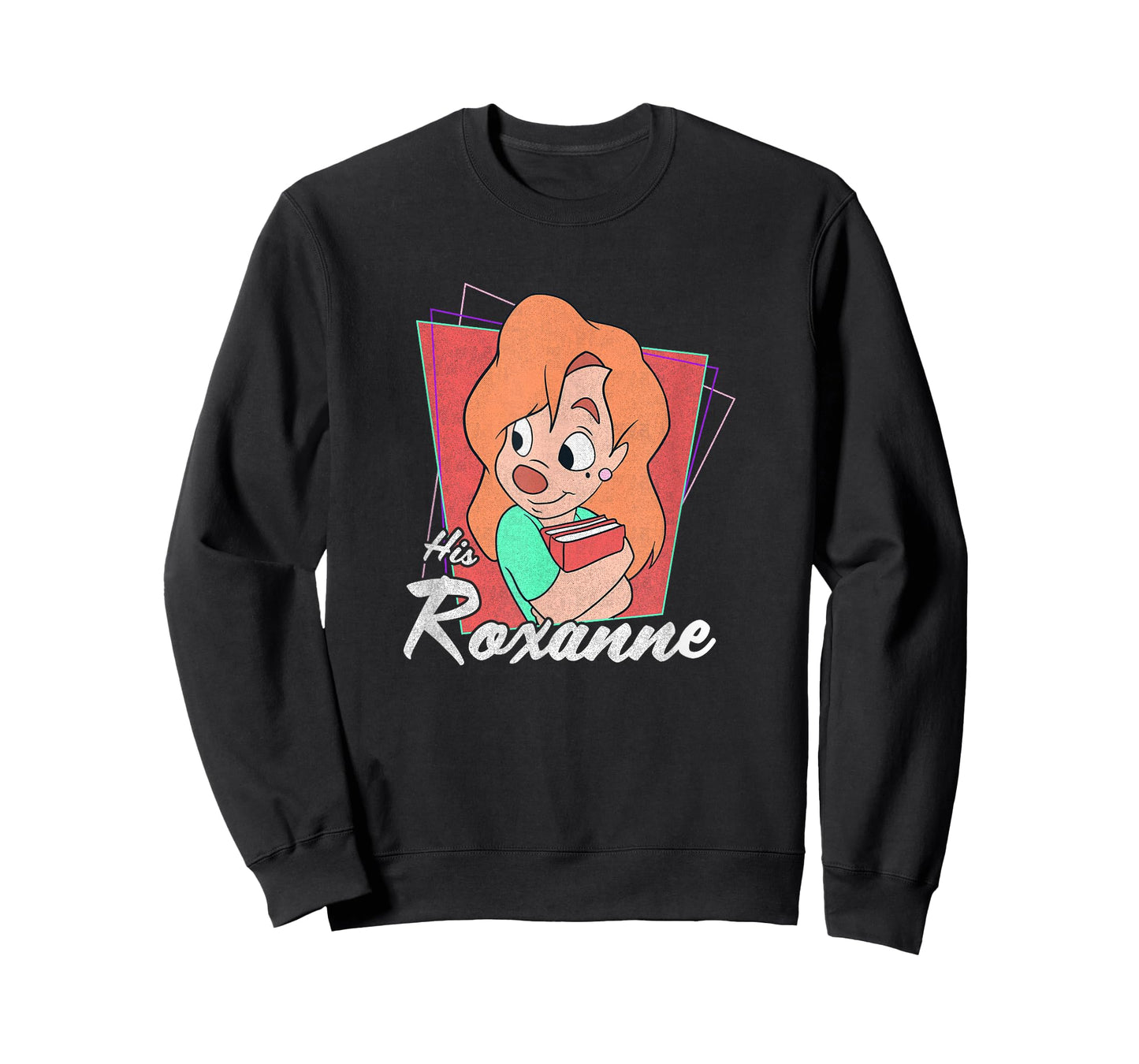 Disney A Goofy Movie Vintage Valentine His Roxanne Poster T-Shirt