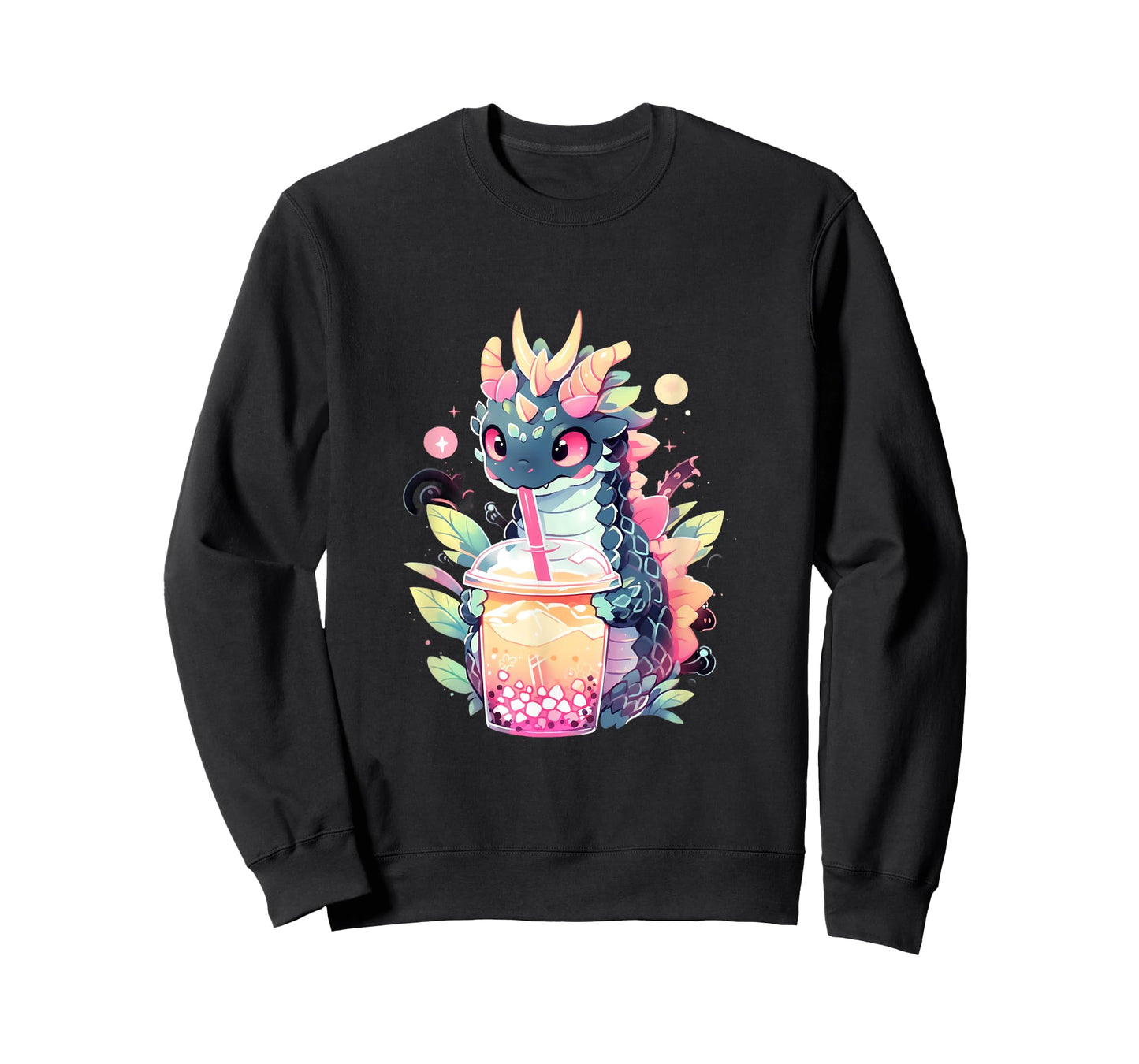 Dragon Boba Tea Bubble Tea Anime Kawaii T-Shirt
