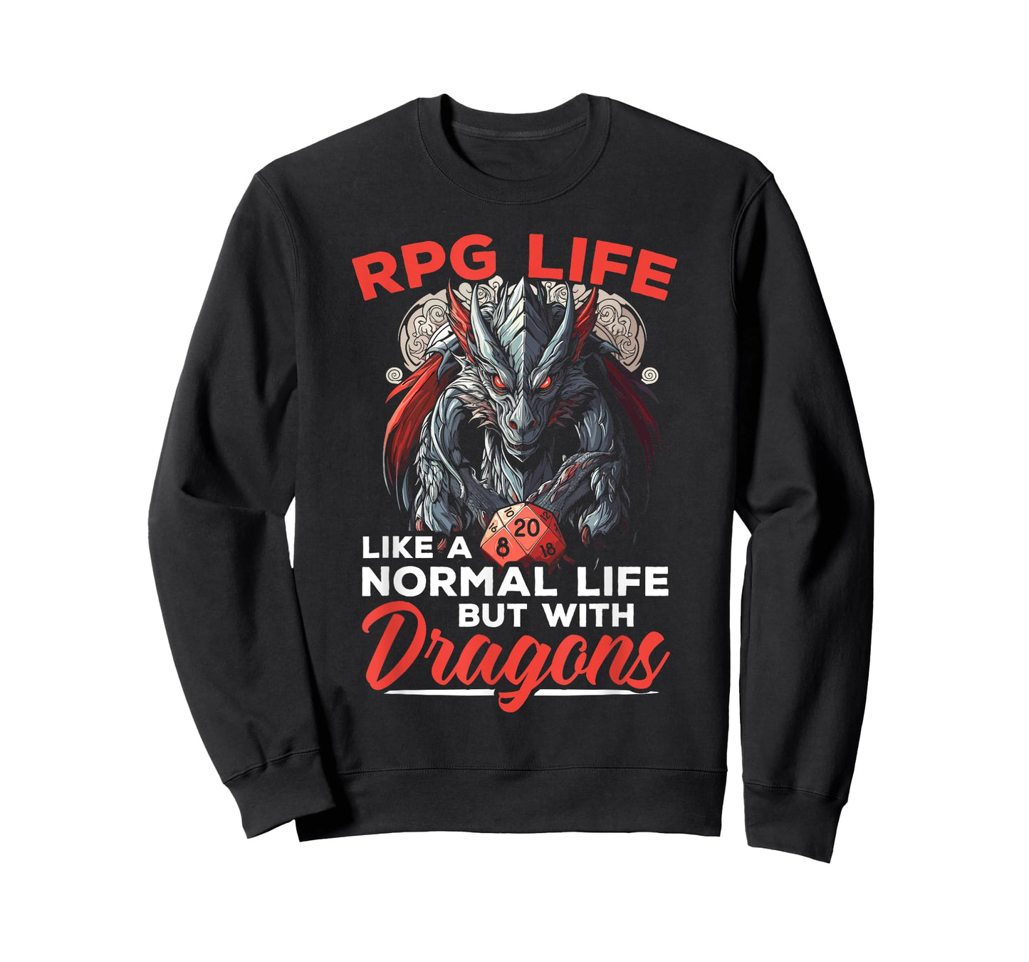 RPG Gaming Role Playing D20 Tabletop Games Funny RPG Gamer T-Shirt