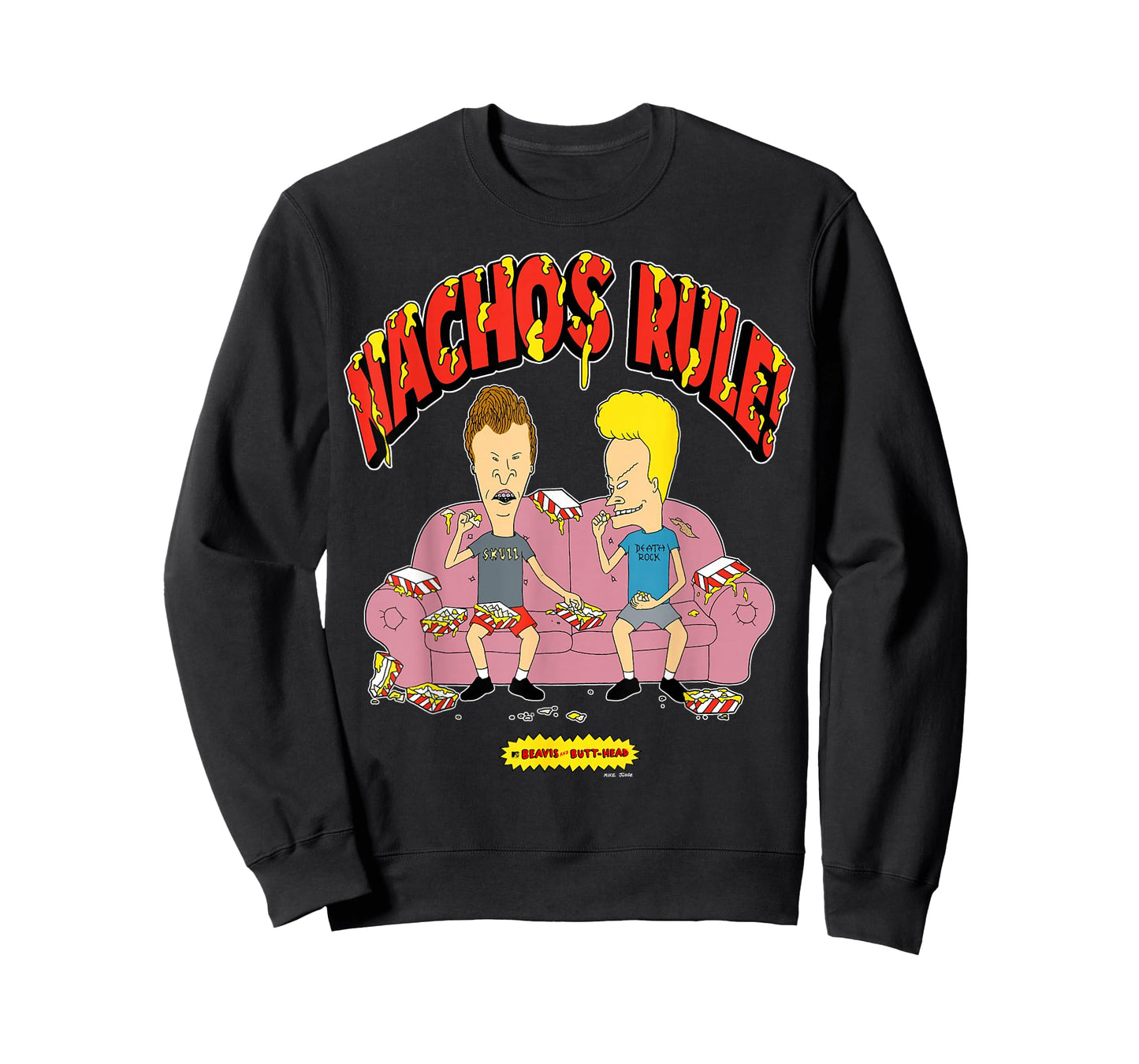 Beavis and Butt-Head Nachos Rule T-Shirt