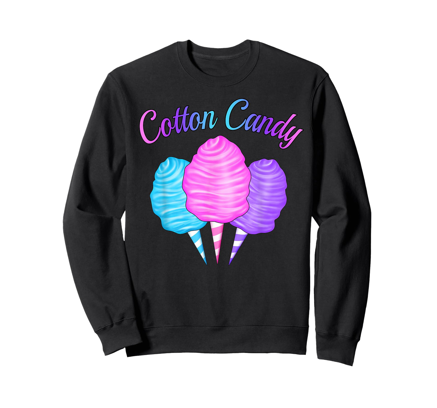 Cute Candy Cone Pink Blue Purple Candy Tester Queen Girl T-Shirt