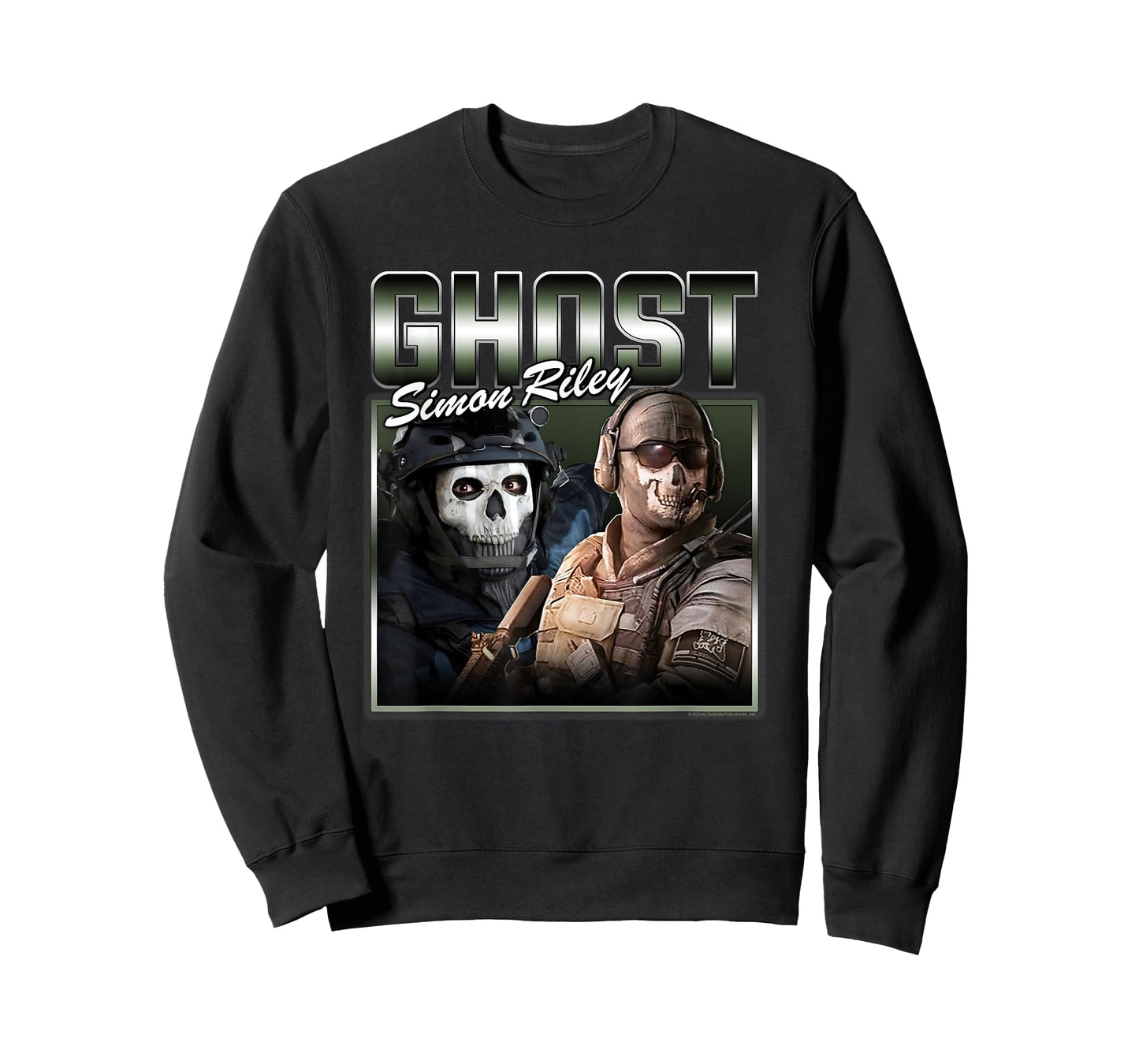 Call of Duty Ghost Simon Riley 90's Collage Video Game T-Shirt