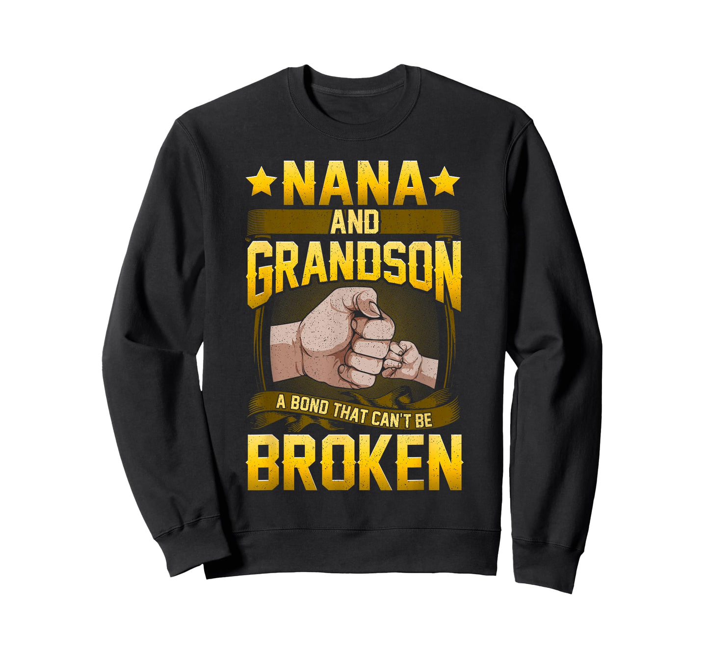 Nana And Grandson A Bond That Can't Be Broken Shirt Gift T-Shirt