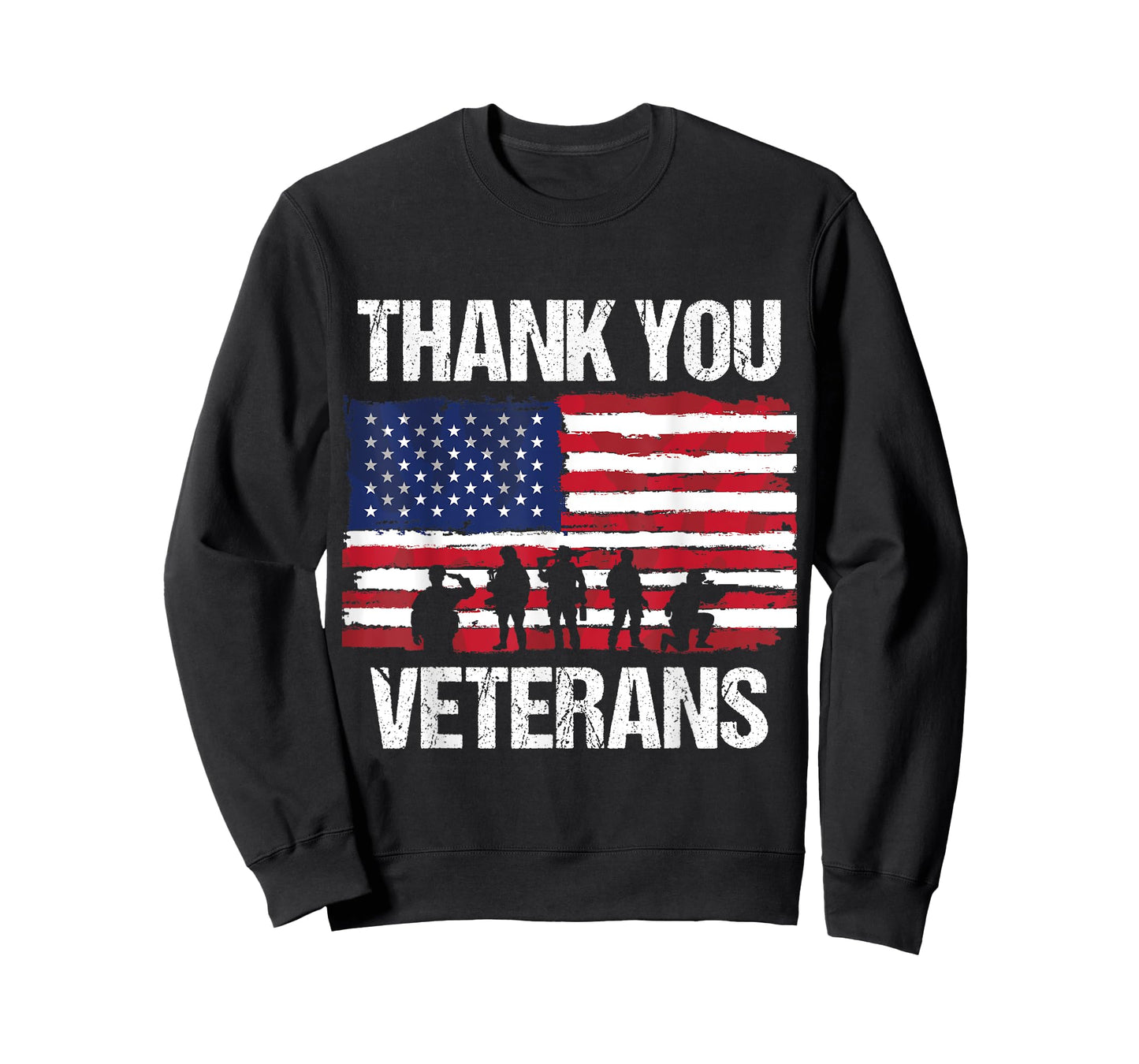 Thank You! Veterans Day & Memorial Day Partiotic Military T-Shirt