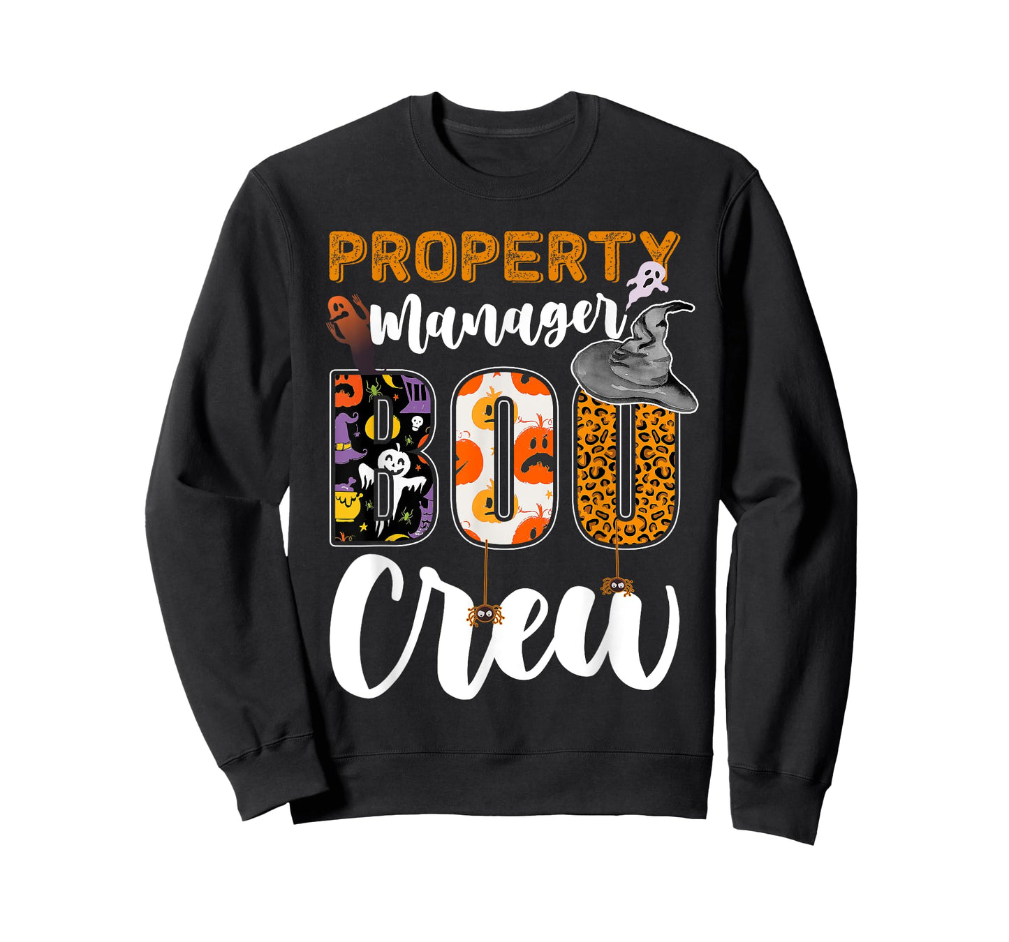 Property Manager Boo Crew Halloween Matching T-Shirt
