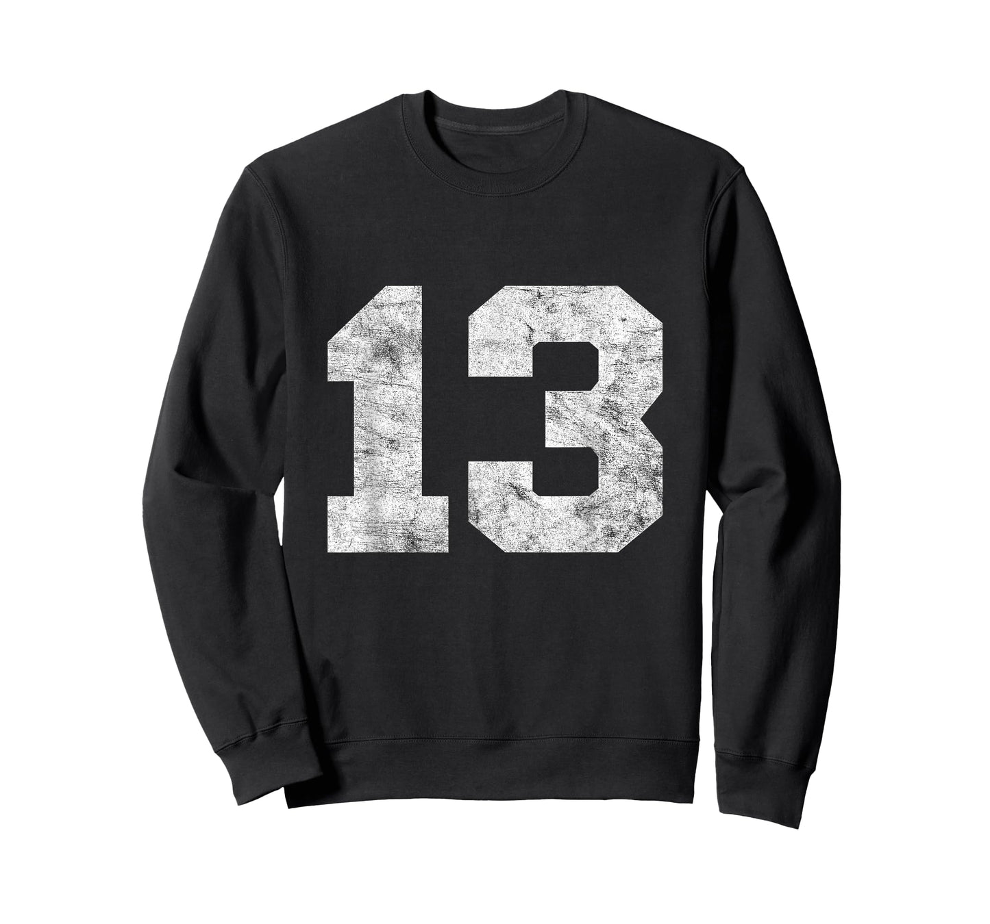 Vintage Lucky Number 13 Birthday Sports Player Team Athlete T-Shirt