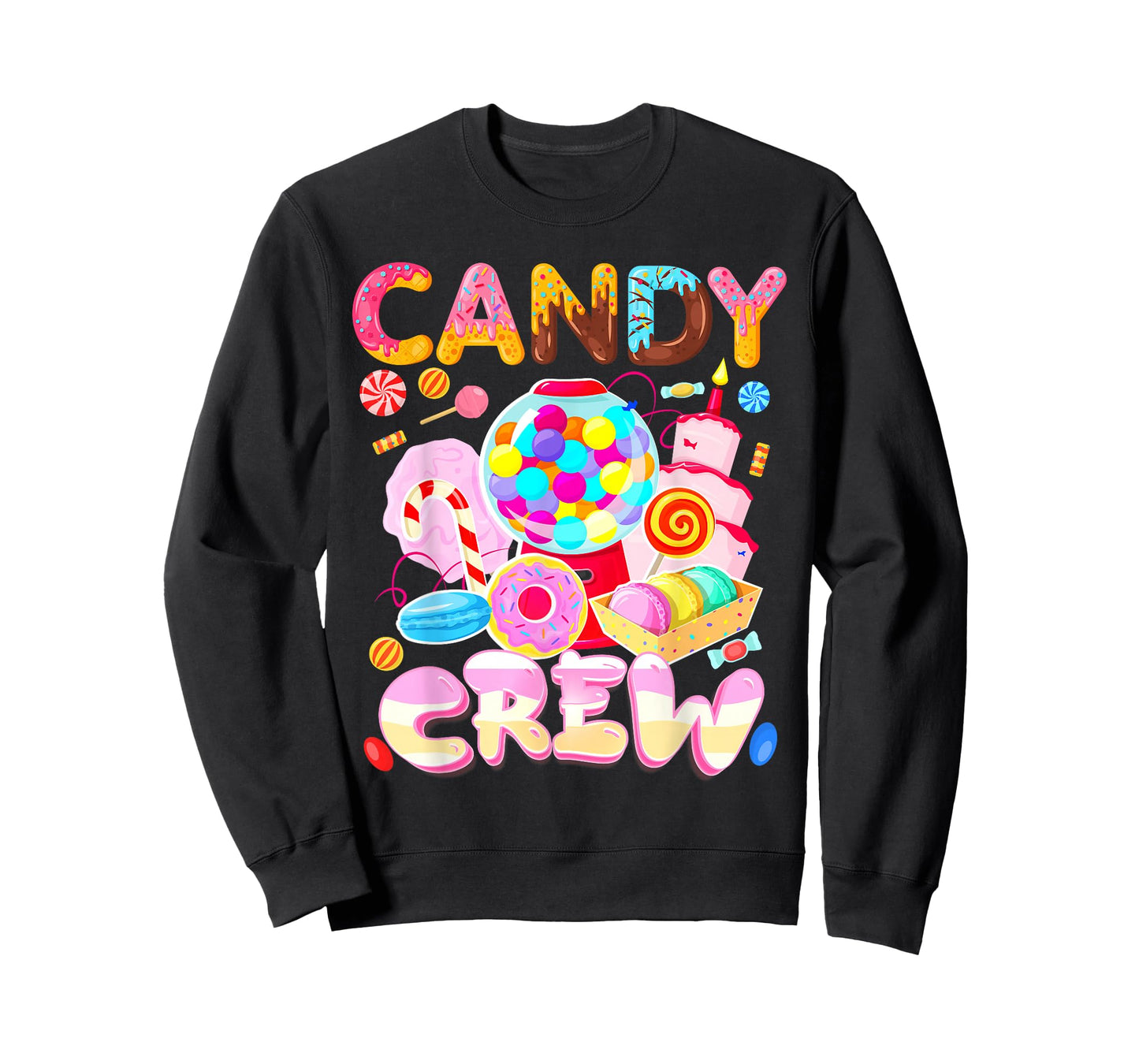 Candy Land Candy Crew Party Halloween Costumes Adult Women T-Shirt