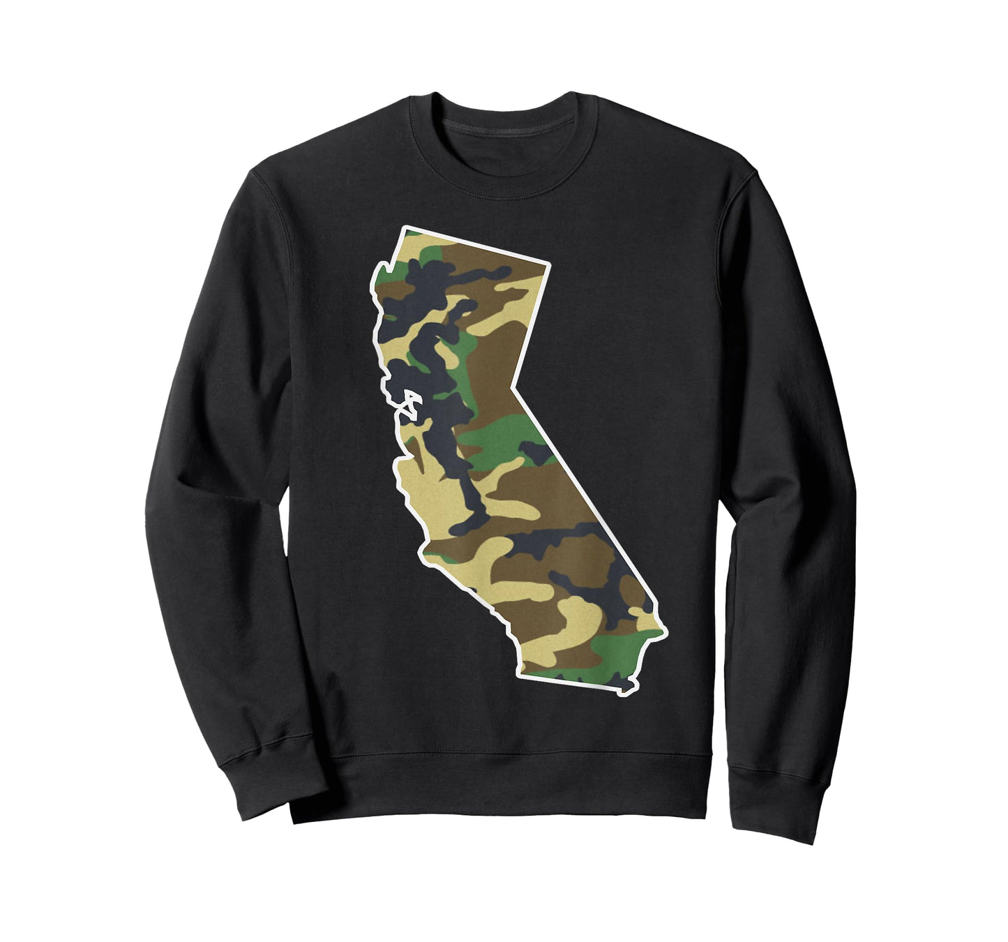Cali Camo California Pride State Map Shirt