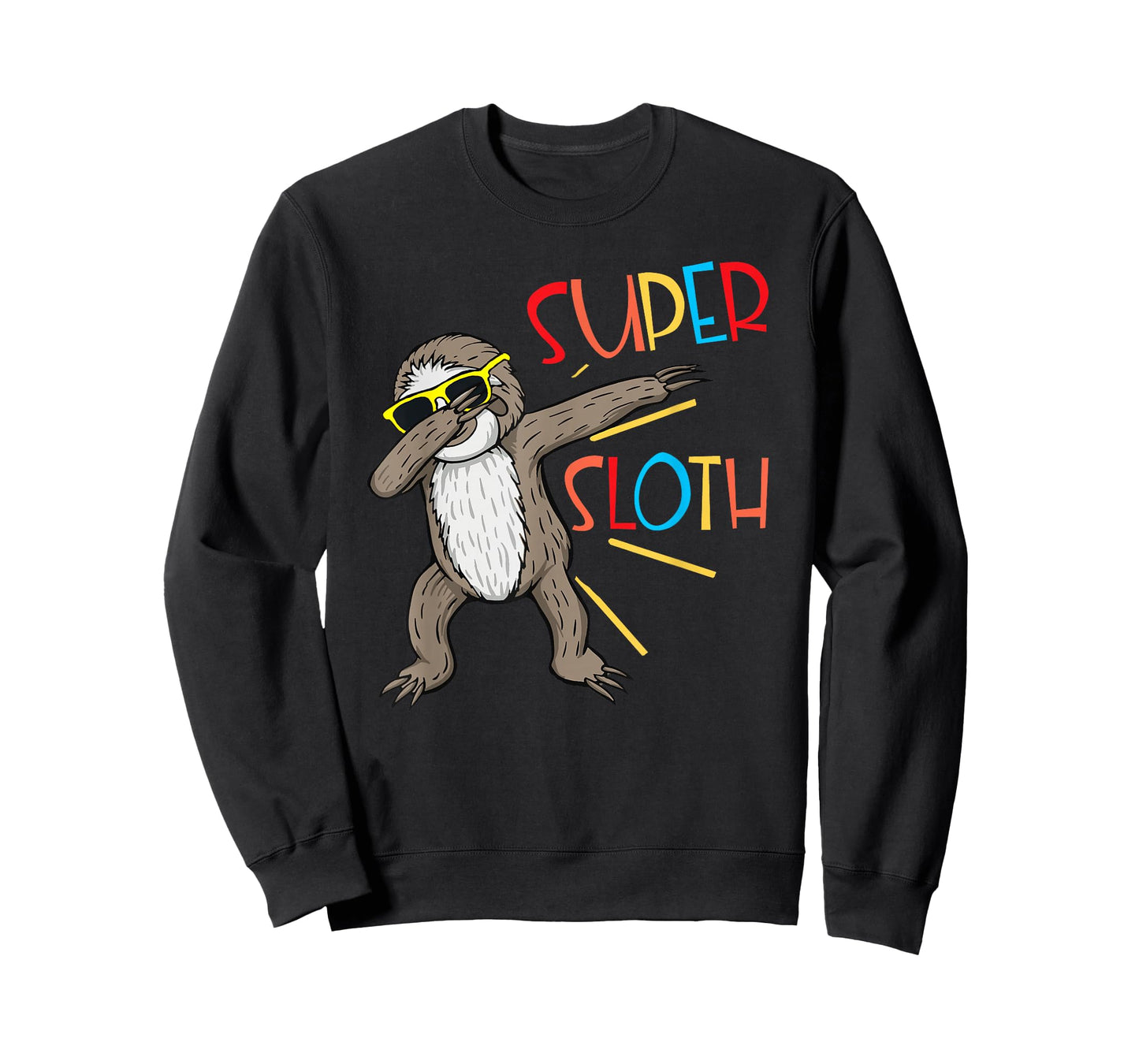 Funny Super Sloth Superhero Dabbing Dance Move Dab for Kids T-Shirt