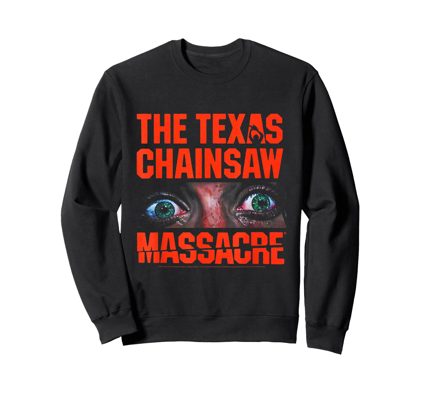 Texas Chainsaw Massacre Sally's Eyes and Jumbo Logo T-Shirt