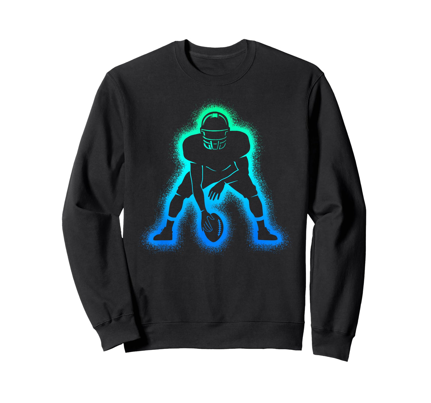 American Football Player Men Boys Football T-Shirt