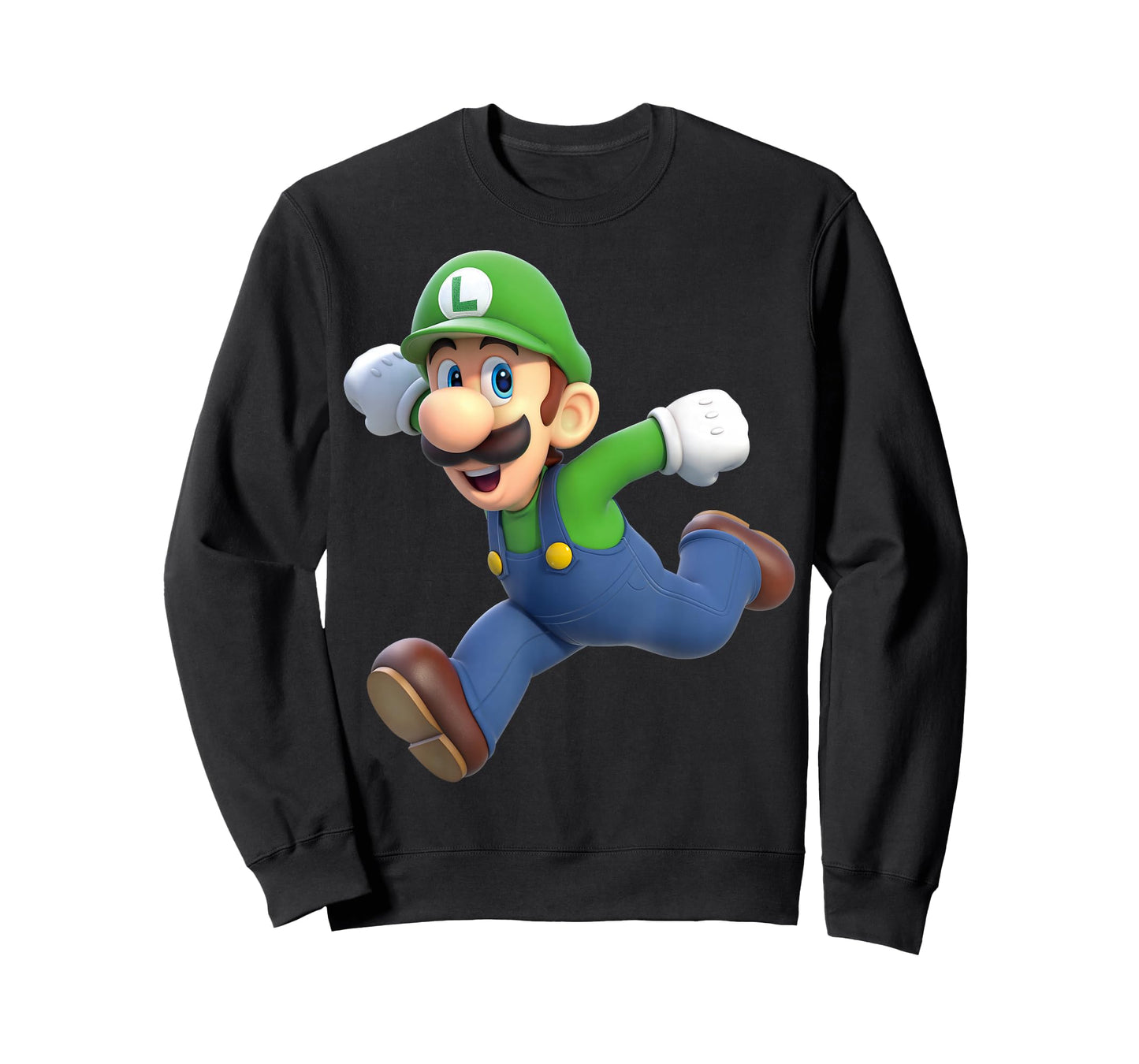 Super Mario Luigi 3D Poster T-Shirt