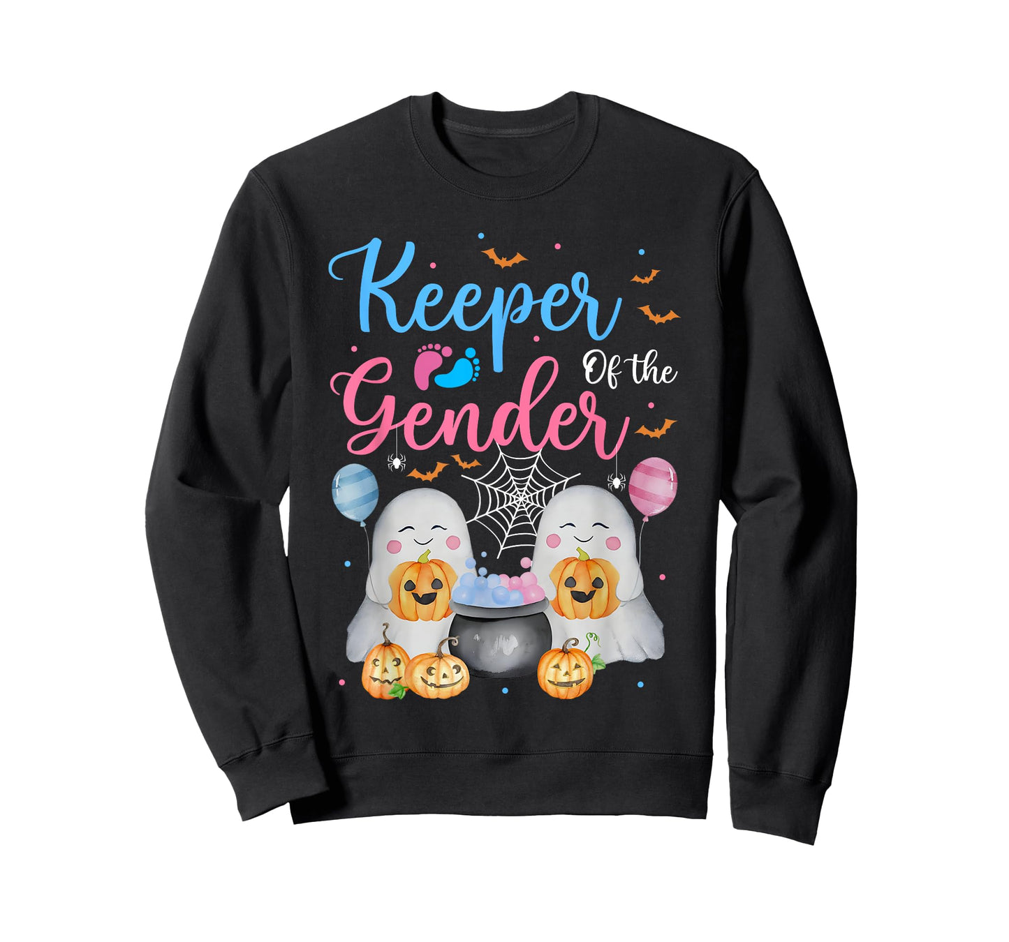 Keeper of the Gender Halloween Shirt Ghost Baby Shower T-Shirt