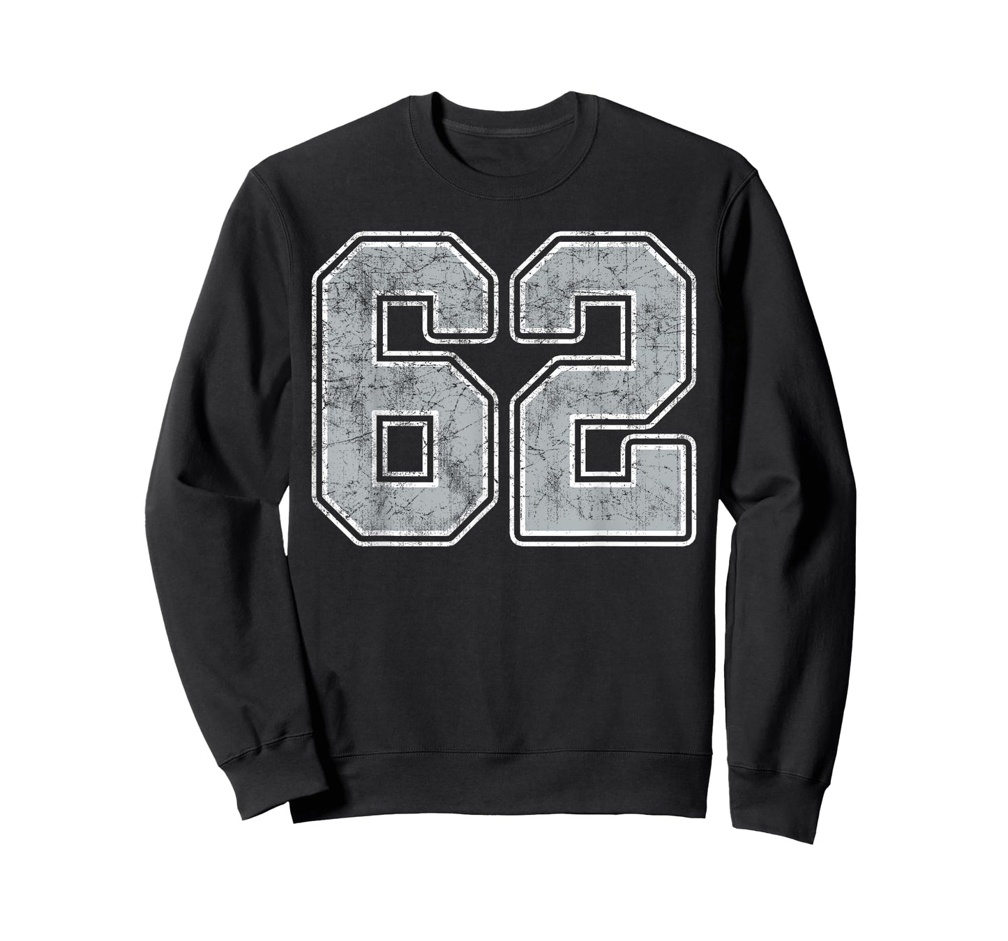 Silver White Number 62 Jersey Player Uniform #62 T-Shirt