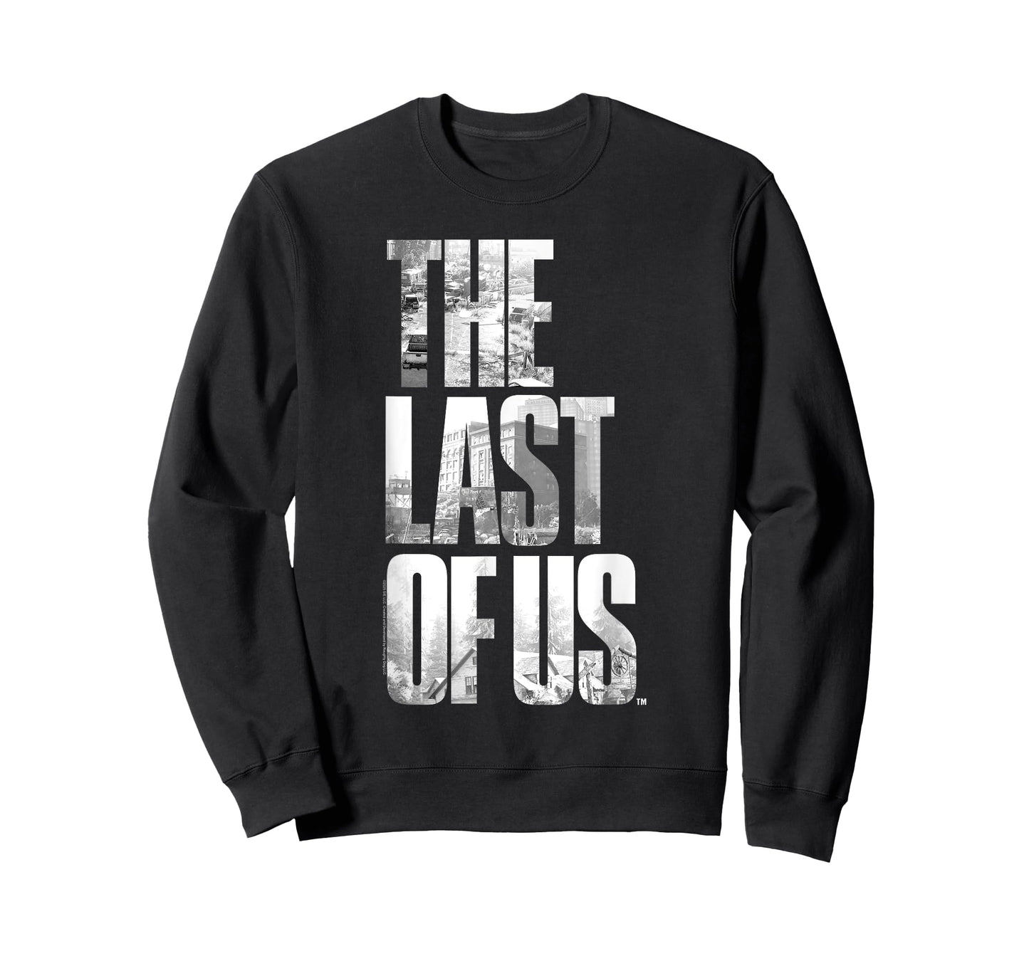 The Last of Us City View Logo Lettering Video Game T-Shirt