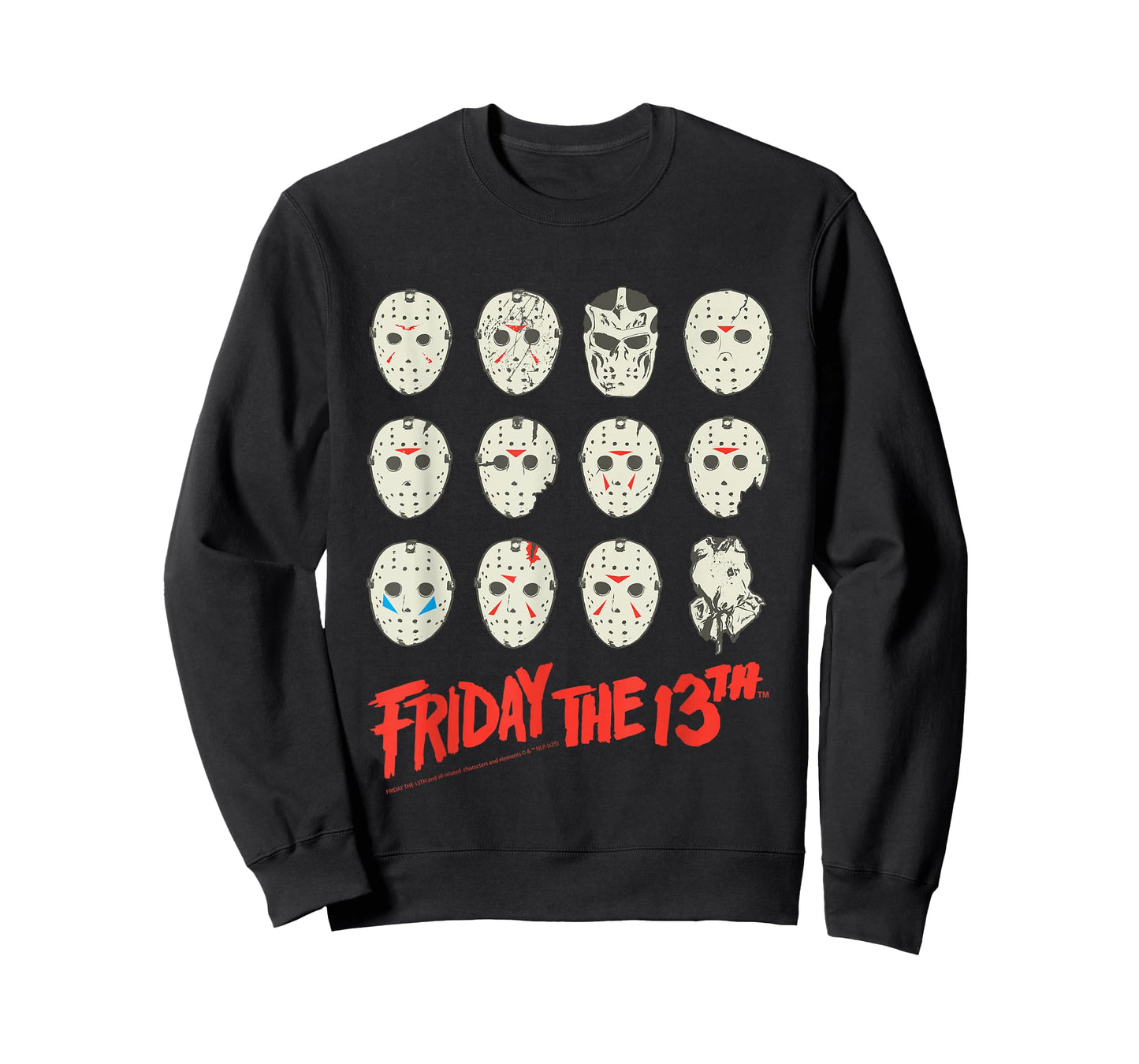 Friday The 13th Halloween Design Masks T-Shirt