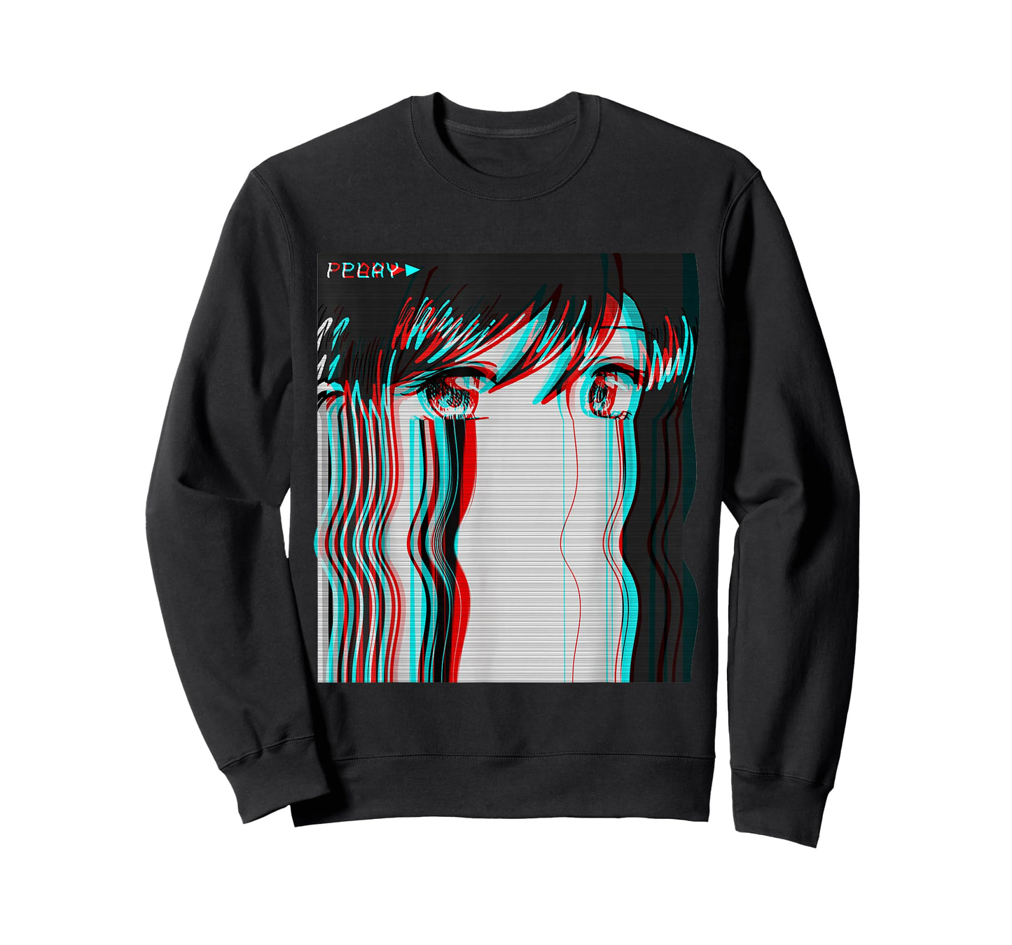 Vaporwave Aesthetic Sad Anime Girl Retro Eboy Egirl Harajuku T-Shirt