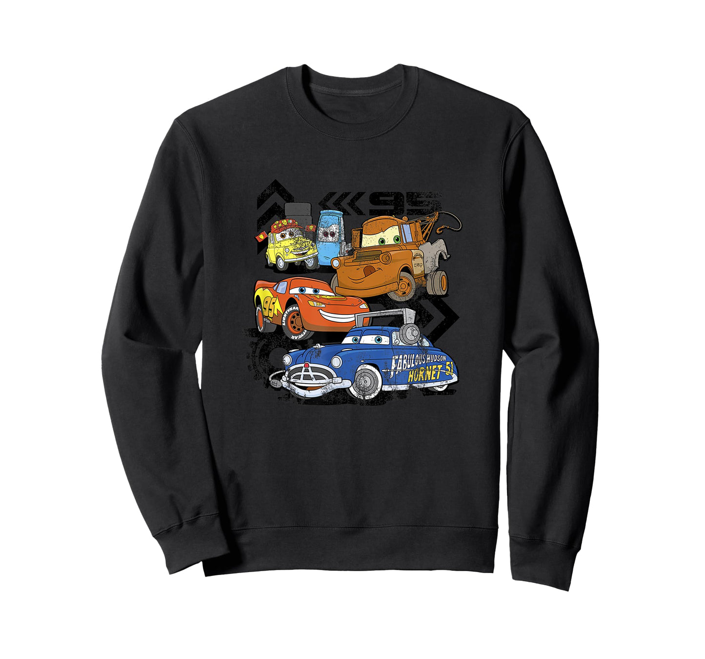 Disney Pixar Cars Radiator Springs Residents Distressed V2 T-Shirt