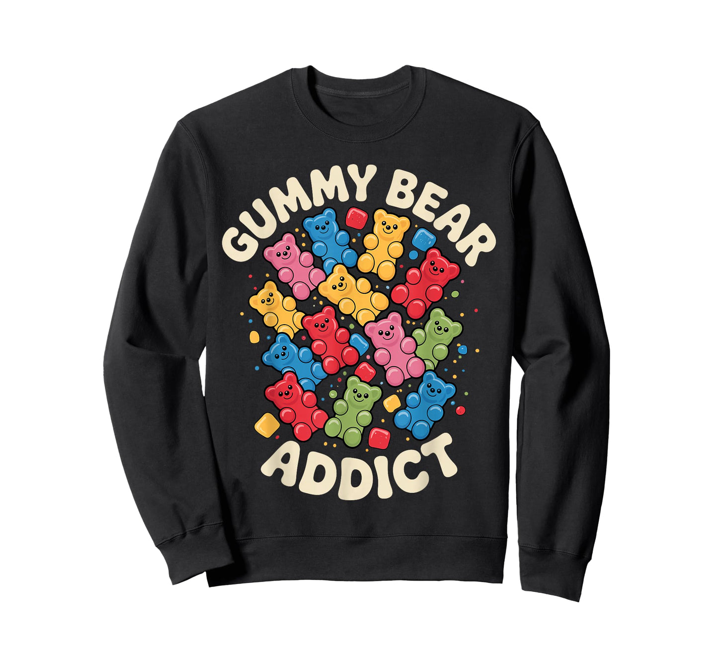 Funny Gummy Bear Art for Men Women Kids Candy Bears Gummies T-Shirt