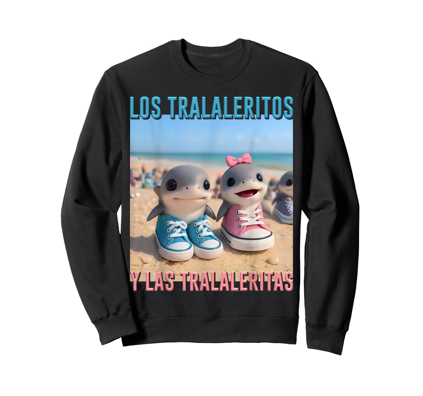 Los Tralaleritos Y Las Tralaleritas Italian Brainrot Monster T-Shirt