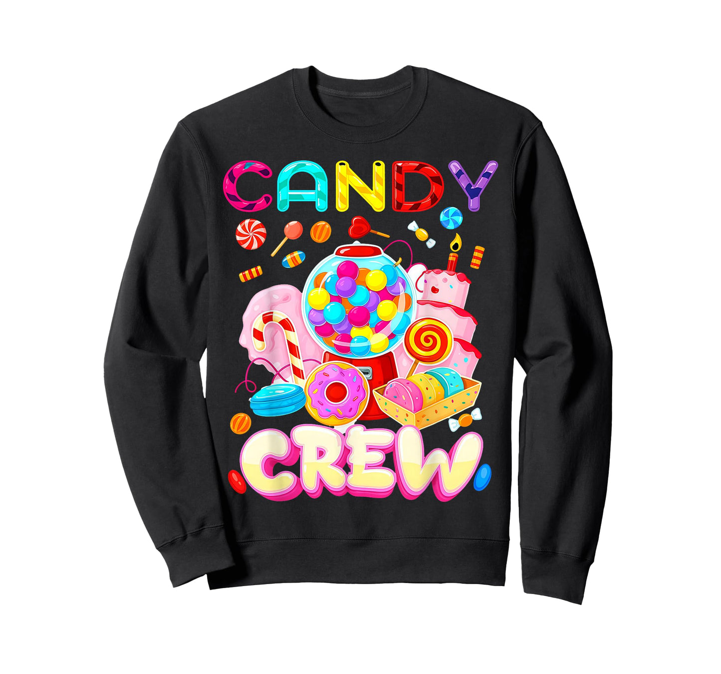 Candy Crew Candy Costume Women Candy Land Kids Sweetie T-Shirt