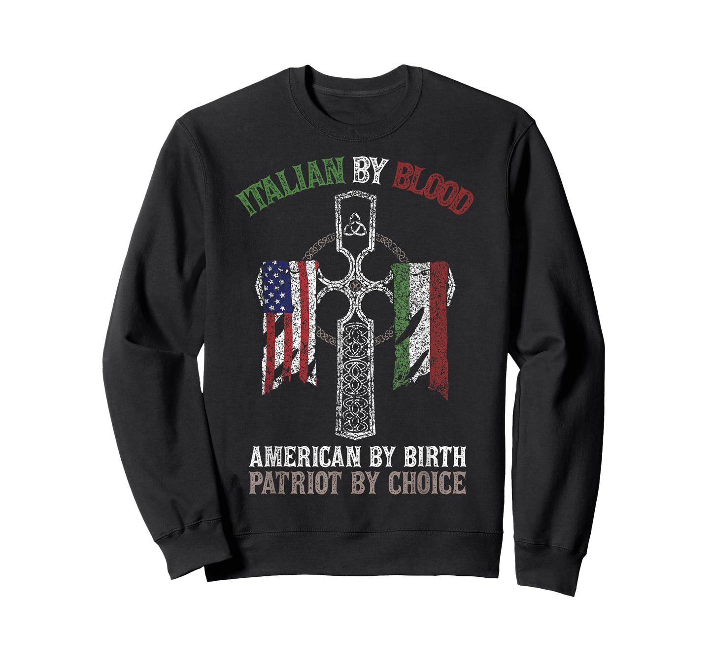Italian By Blood American By Birth Patriot By Choice T-Shirt