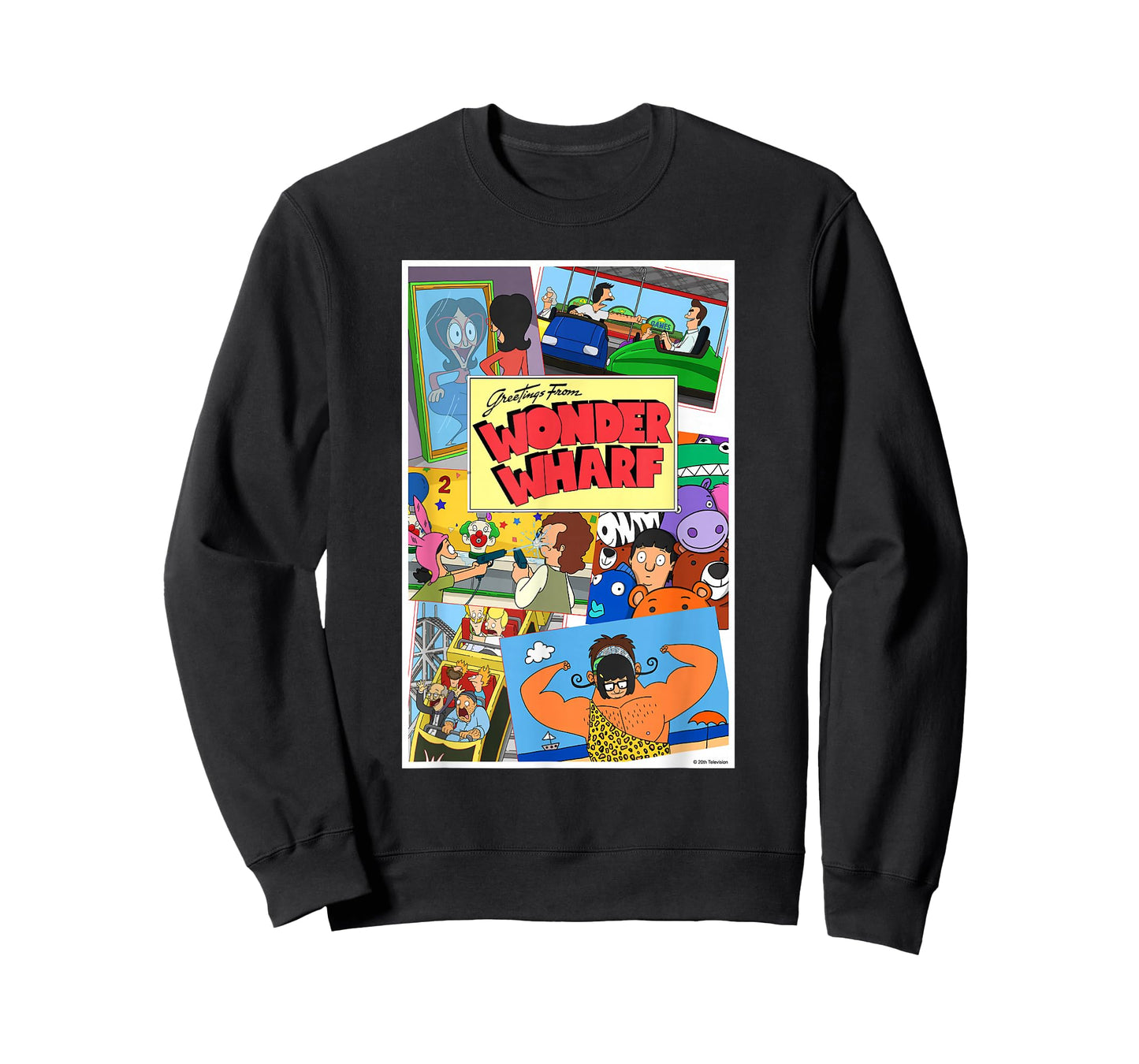The Bob's Burgers Movie Greetings from Wonder Wharf T-Shirt