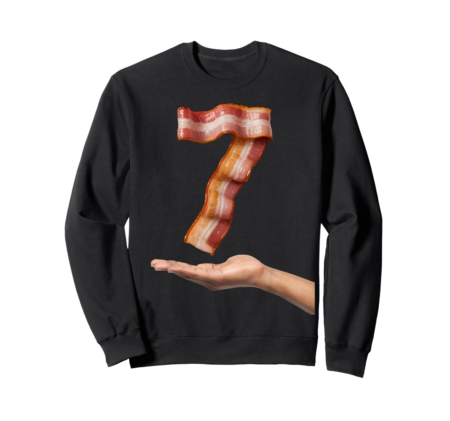 Number 7 Matching 67 Meme Breakfast Bacon T-Shirt