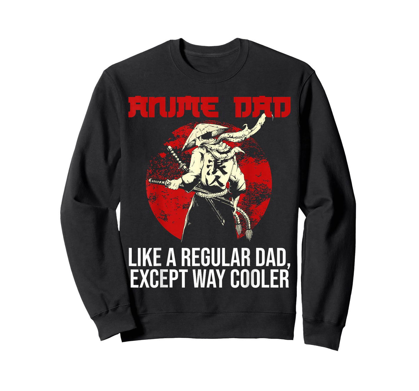 Anime DAd Like A Regular Dad Except Way Cooler Noodles Anime T-Shirt, Black, Small