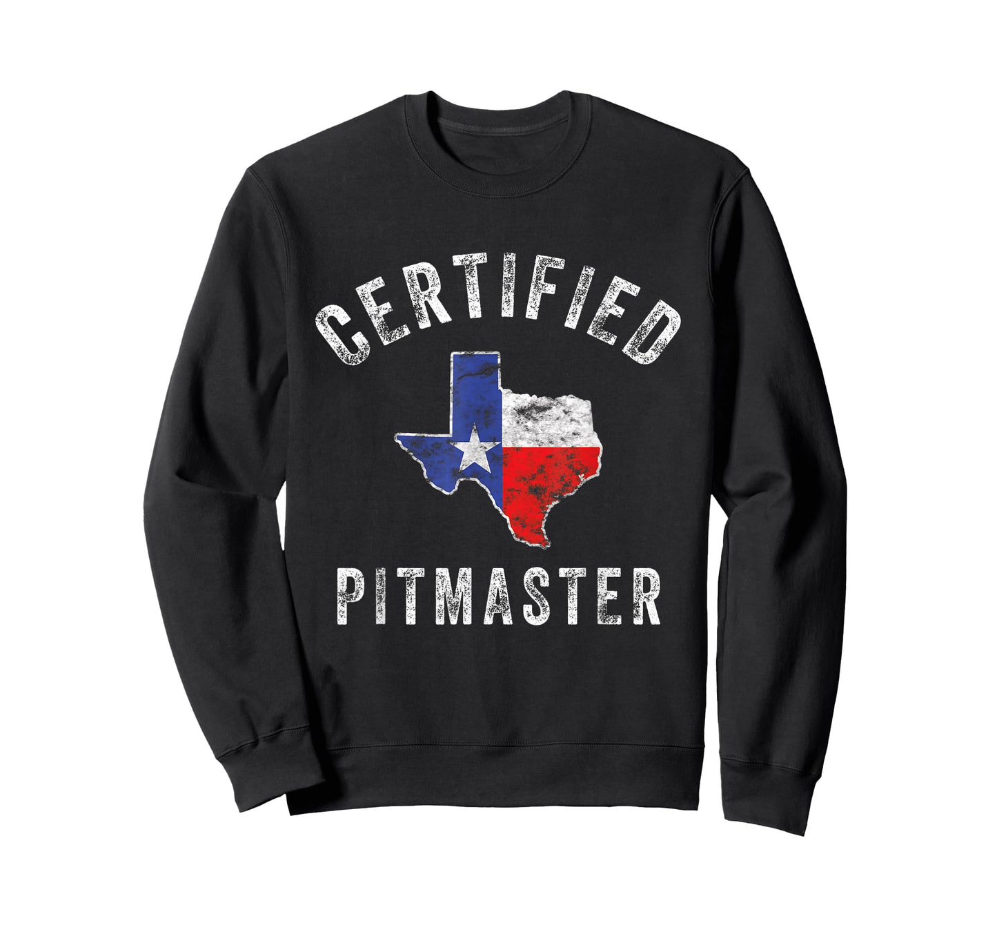 Texas Smoked Meat BBQ Pitmaster Grilling Retro Vintage Gift T-Shirt