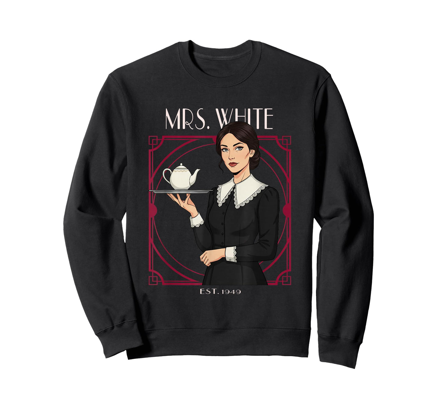 Mrs White - Clue Game T-Shirt