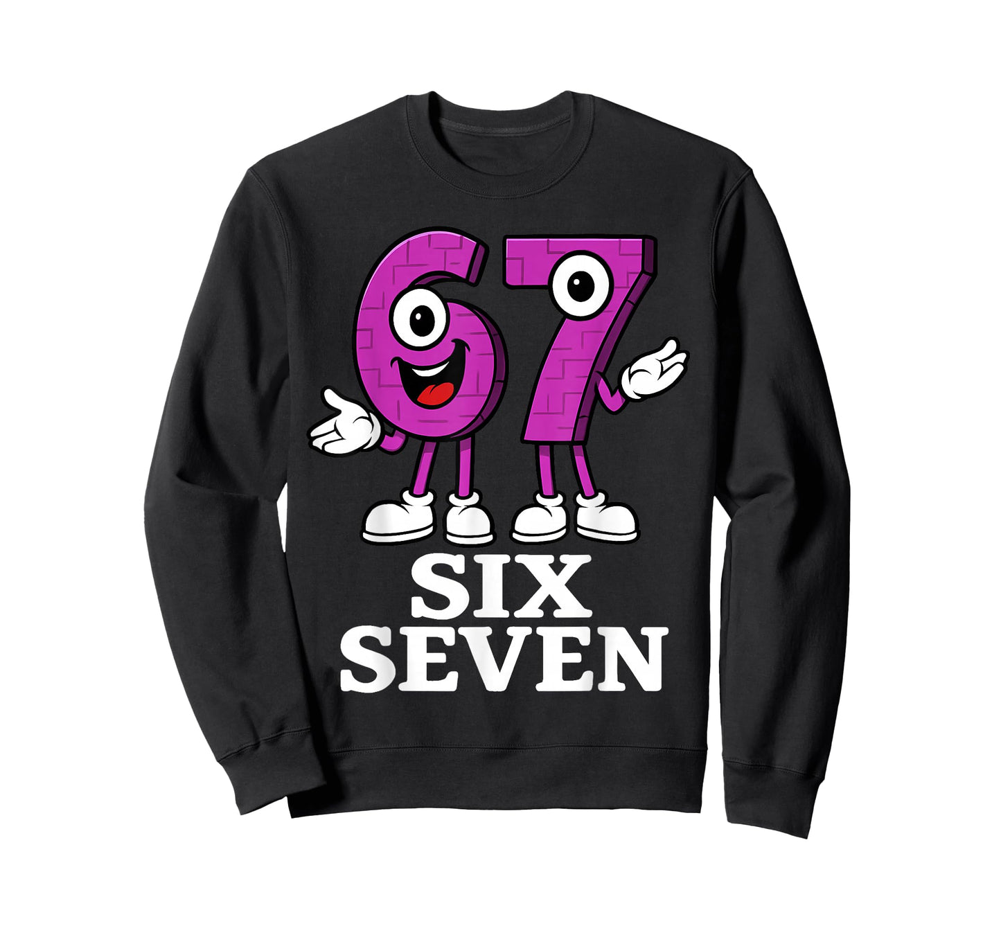 67 Six Seven 6-7 - Funny Italian Brainrot Kids Gaming Meme T-Shirt