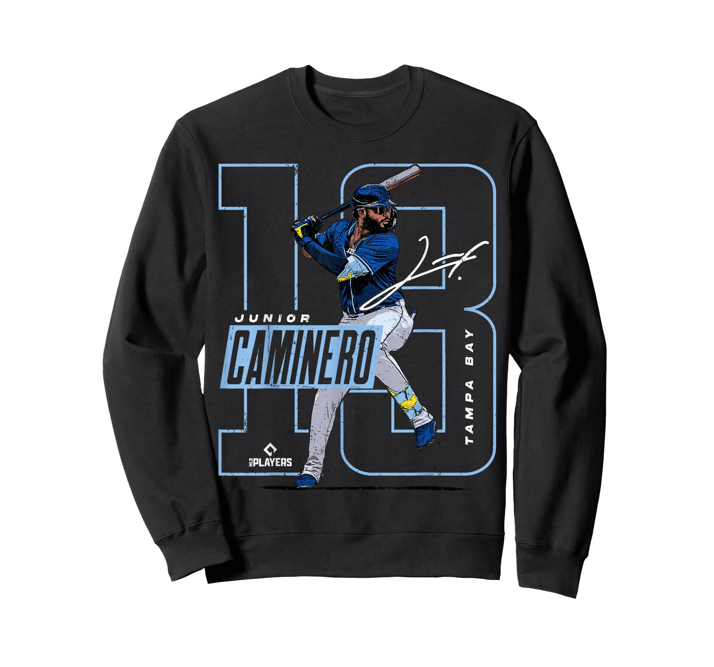 Junior Caminero | Tampa Bay MLB Baseball Player | MLBJCA202M T-Shirt