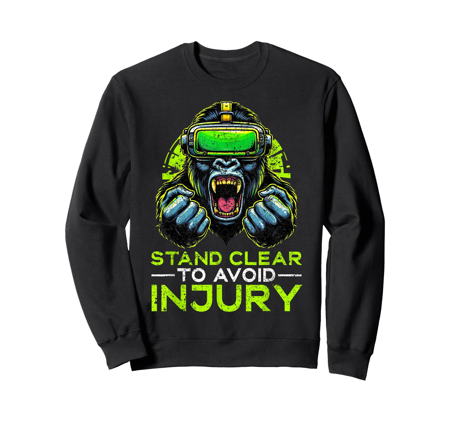 Gorilla VR Gamer Virtual Reality Headset Monkeys T-Shirt