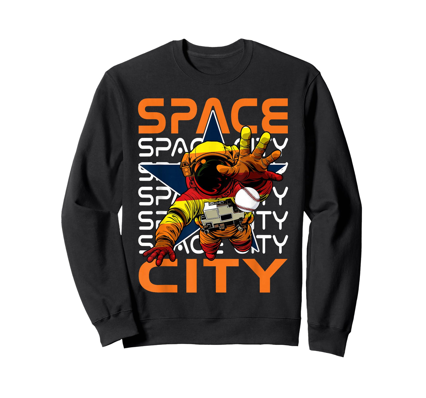 Classic Space City Proud Name Personalized Kawaii Houston T-Shirt