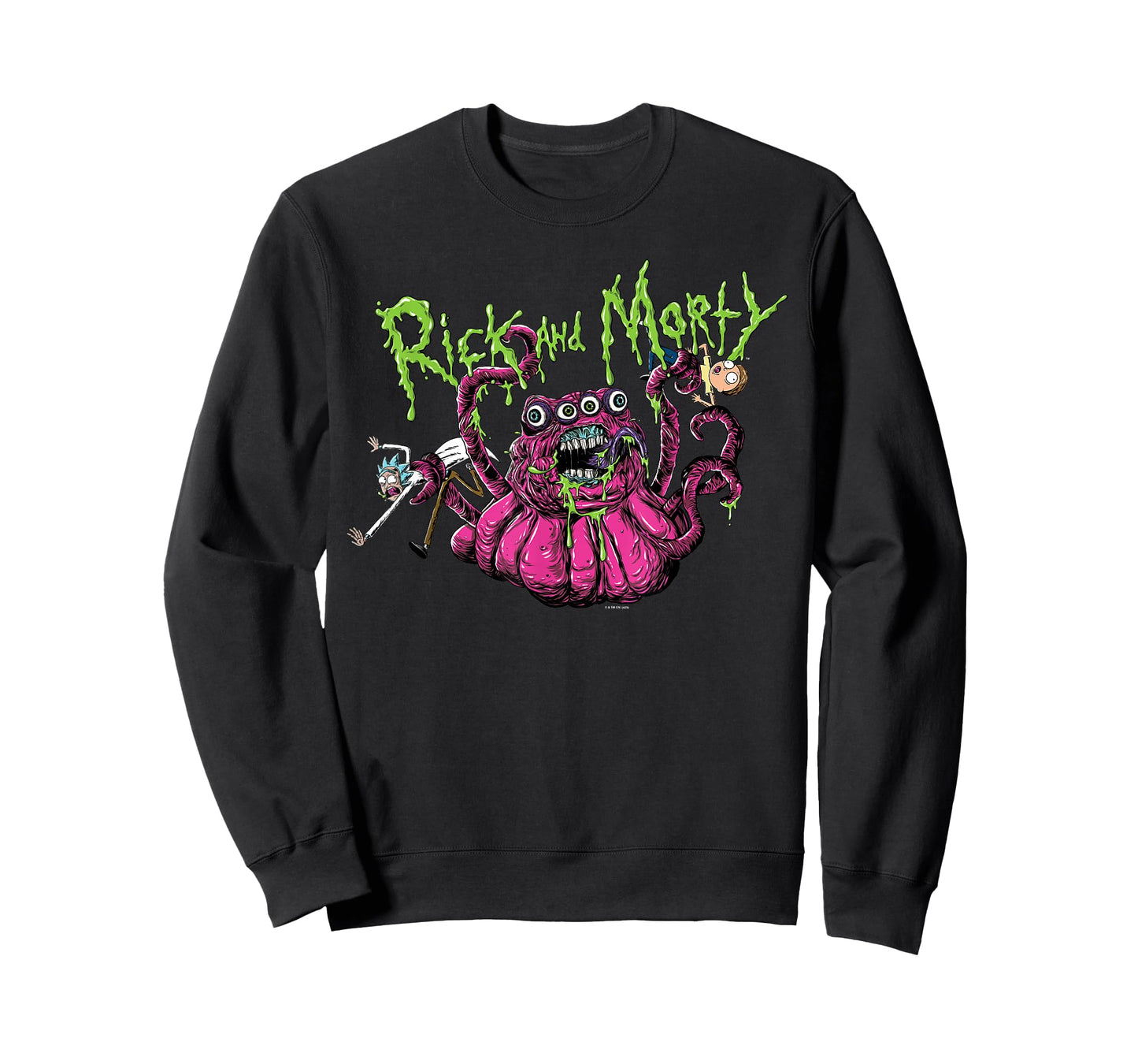 Rick and Morty Alien Adult Cartoon Fashion T-Shirt