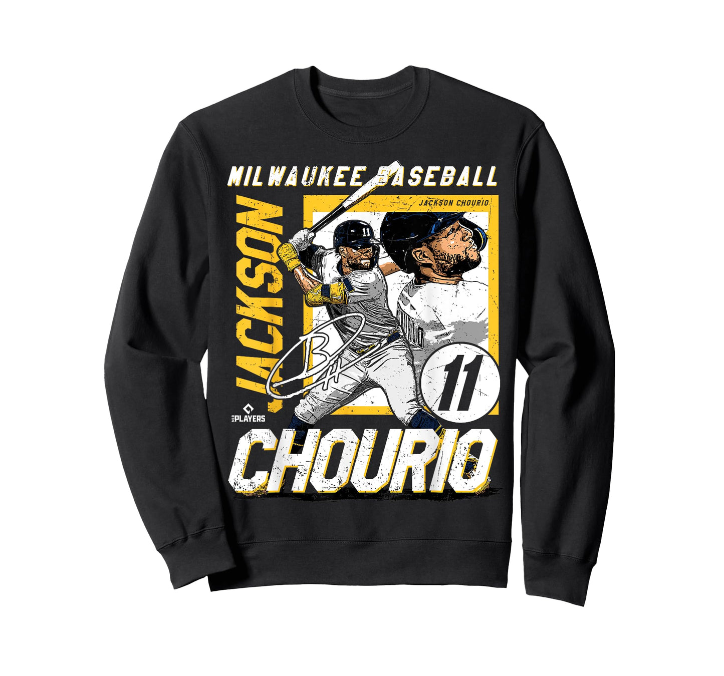 Jackson Chourio | Milwaukee MLB Baseball Player | MLBJCH203M T-Shirt