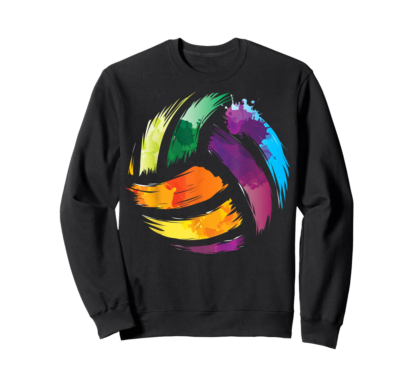 Colorful Volleyball | Cute Colorsplash Ball Gift T-Shirt