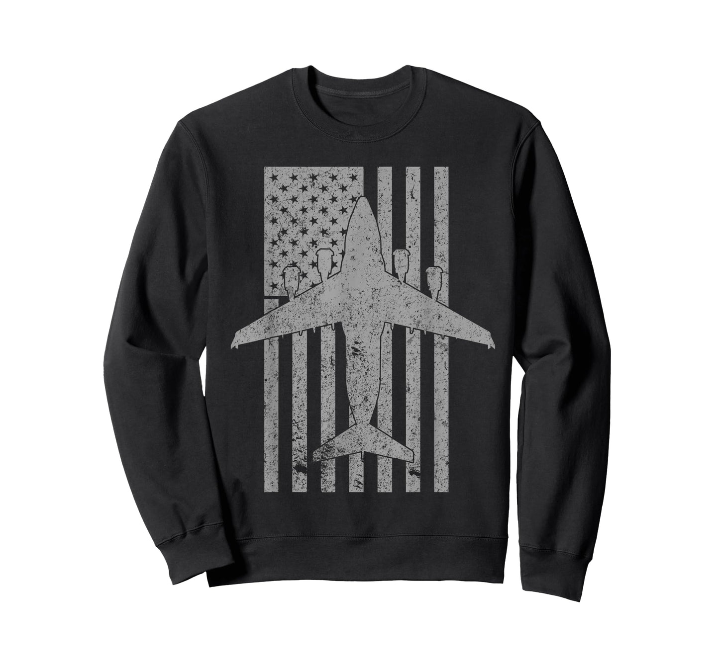 C-17 Globemaster Military Transport Airplane Flag T-Shirt T-Shirt
