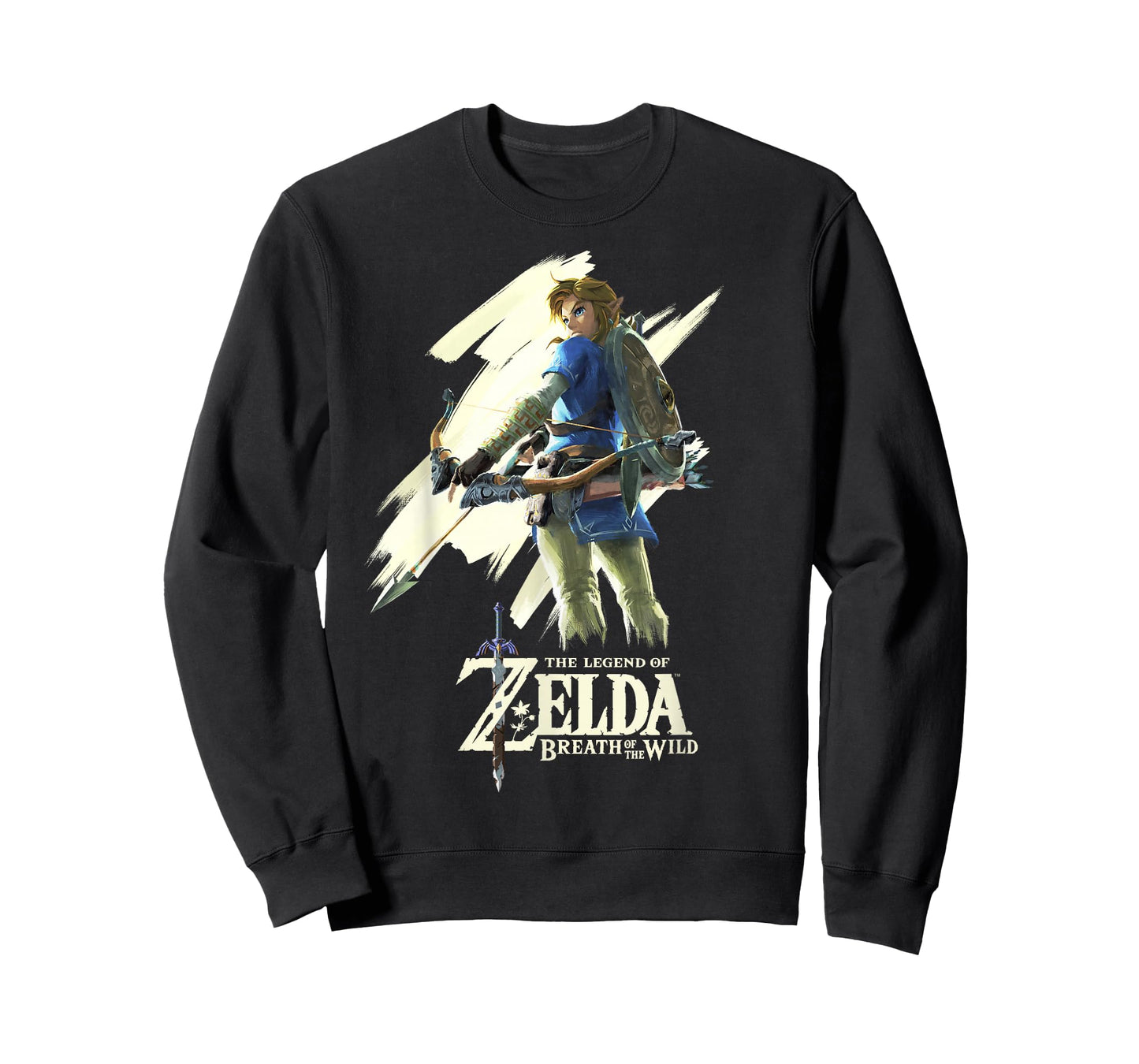 Nintendo Zelda Breath of the Wild Link Stare Graphic T-Shirt T-Shirt