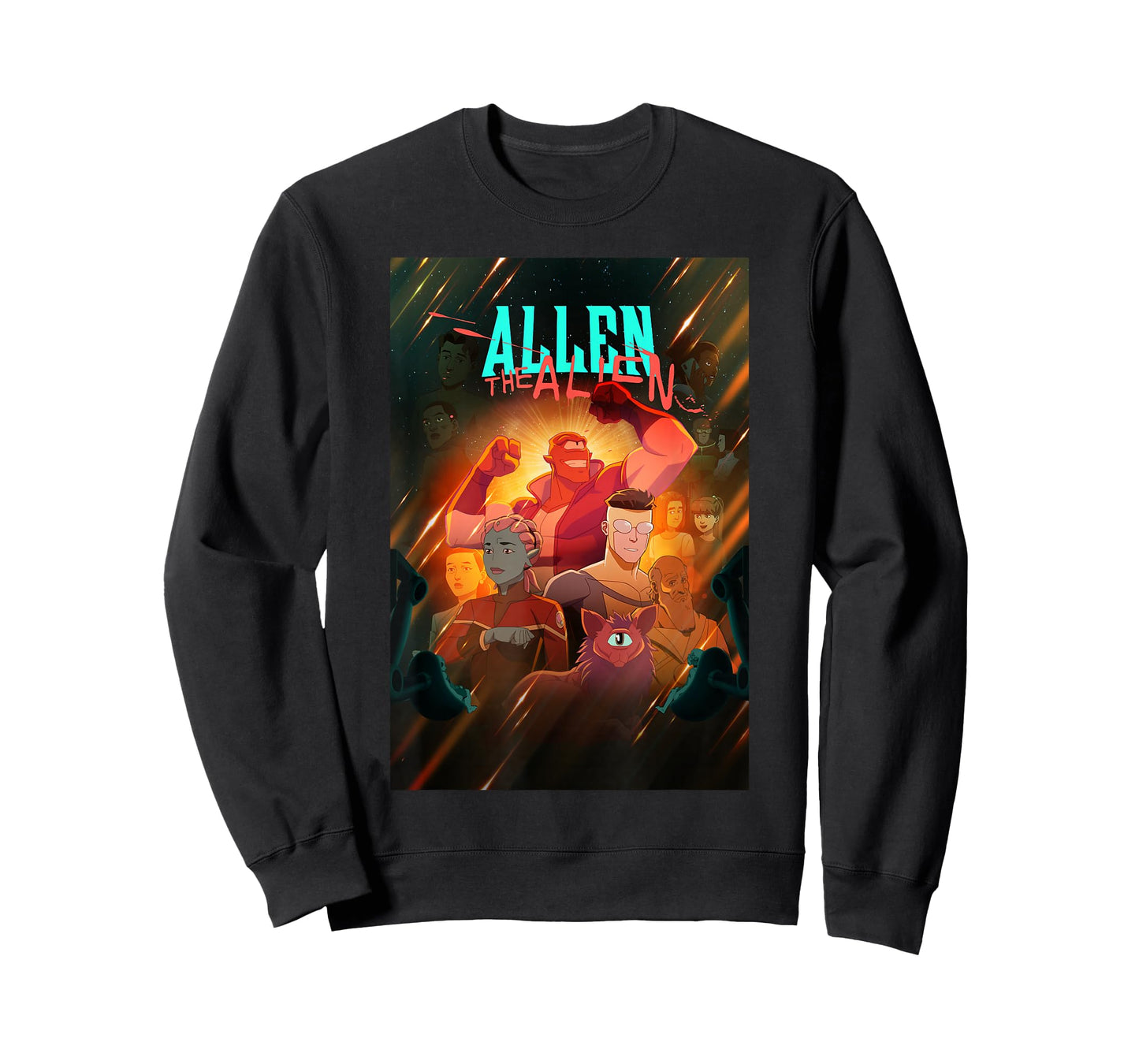 Invincible Allen The Alien Epic Poster T-Shirt