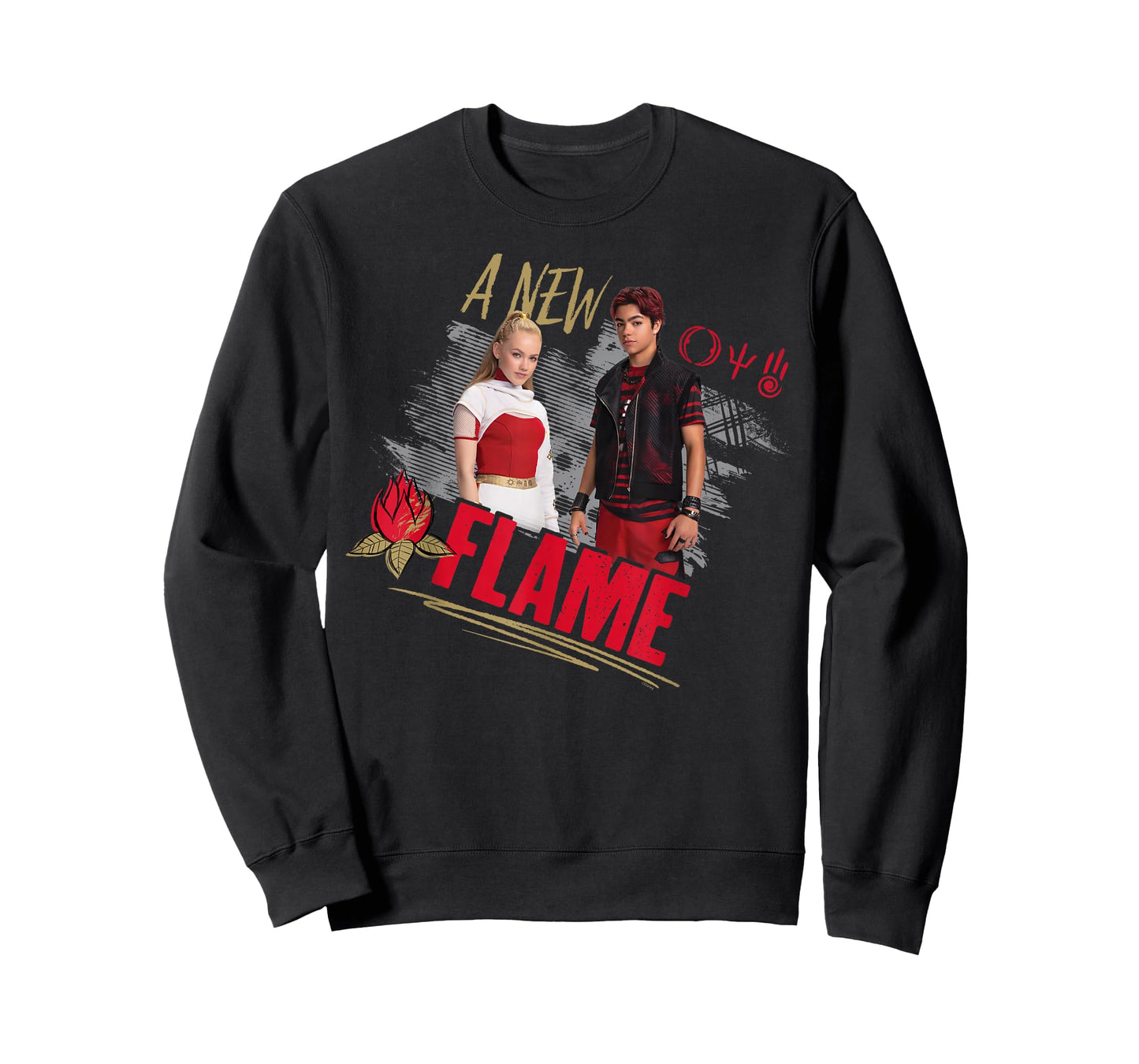 Disney Zombies 4 Nova and Victor A New Flame Official T-Shirt