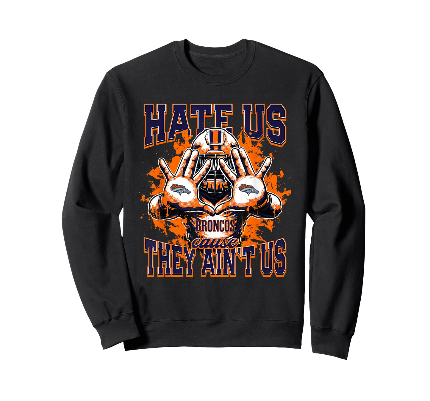 East Forsyth Broncos Logo Hate Us Cause They Ain't HS T-Shirt