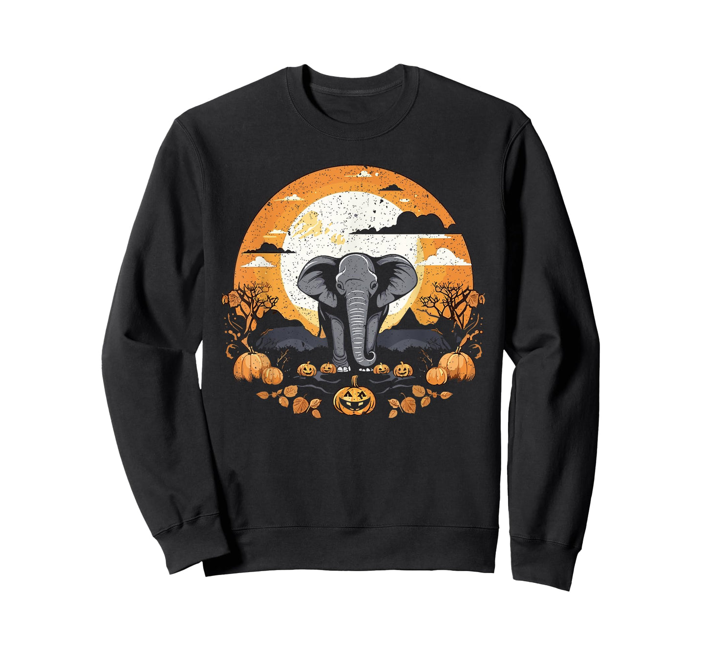 Elephant Halloween Safari Trick Or Treat Spooky Animal T-Shirt
